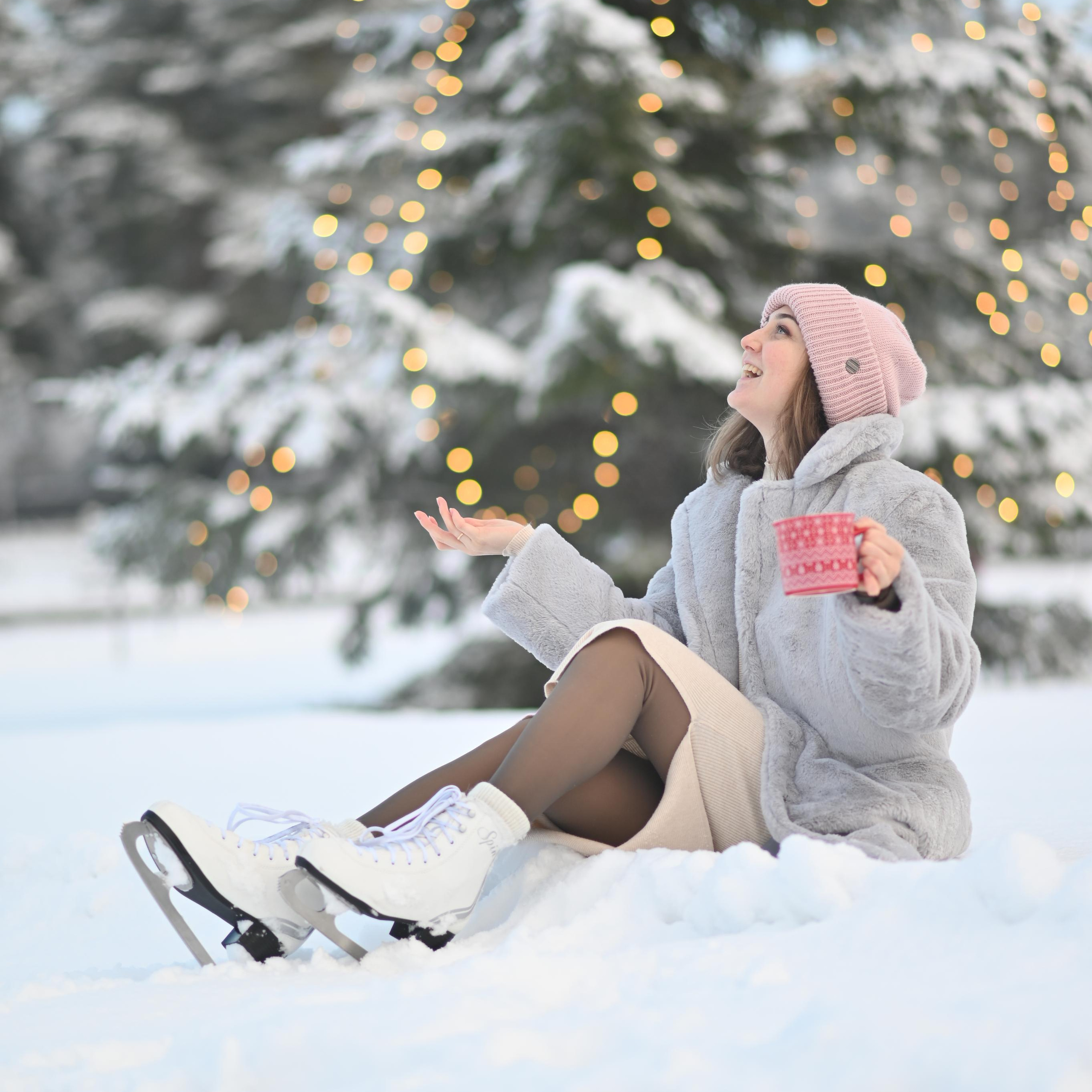 Съемка на катке