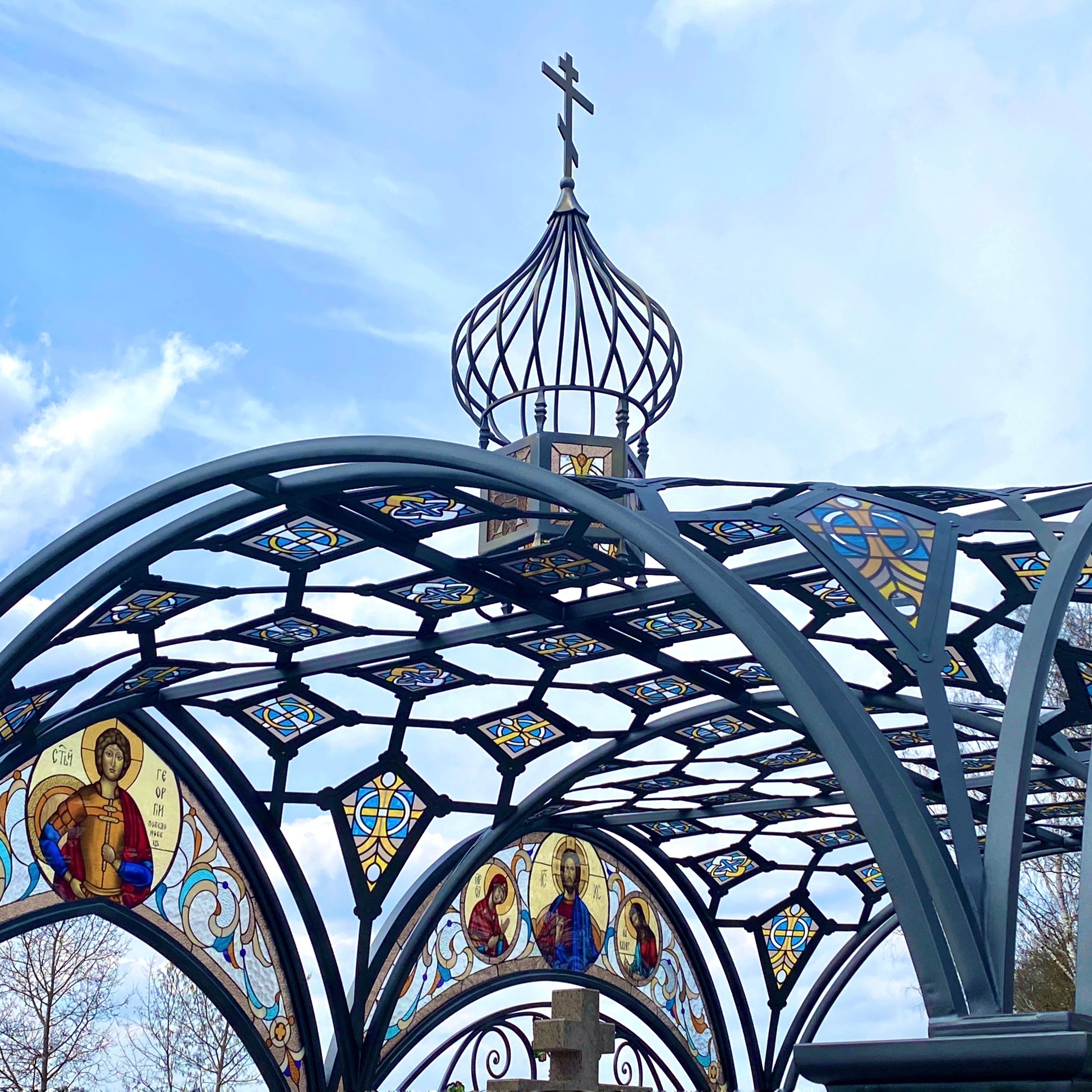 Архитектурная композиция «Красненский некрополь» 2022