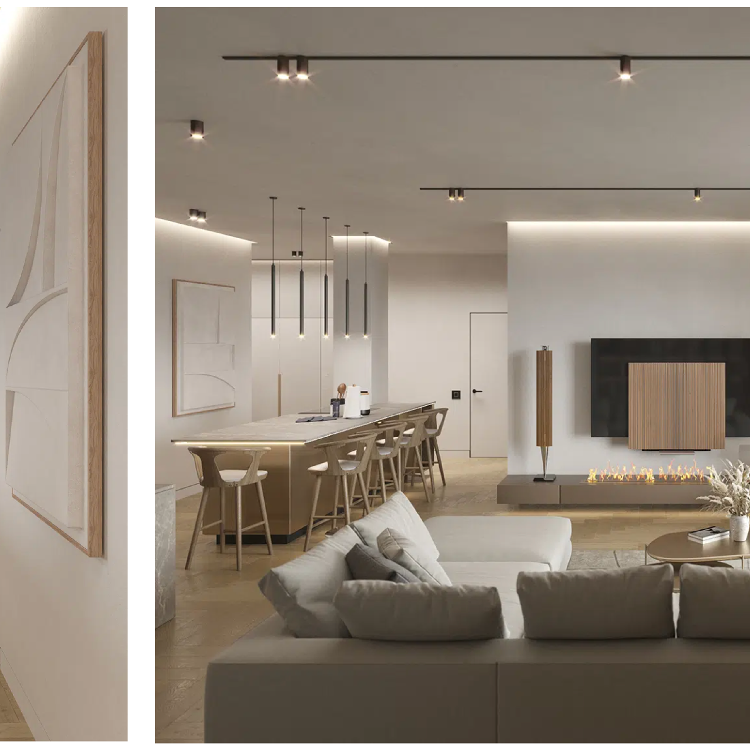 Residential Projects. Interior Design & 3D Rendering | AB Design Buro