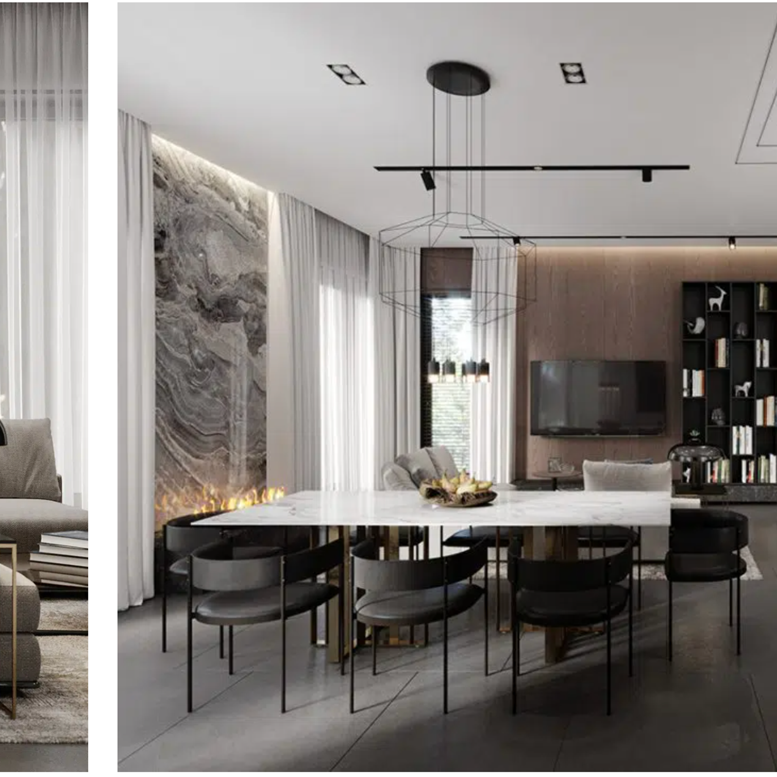 Residential Projects. Interior Design & 3D Rendering | AB Design Buro