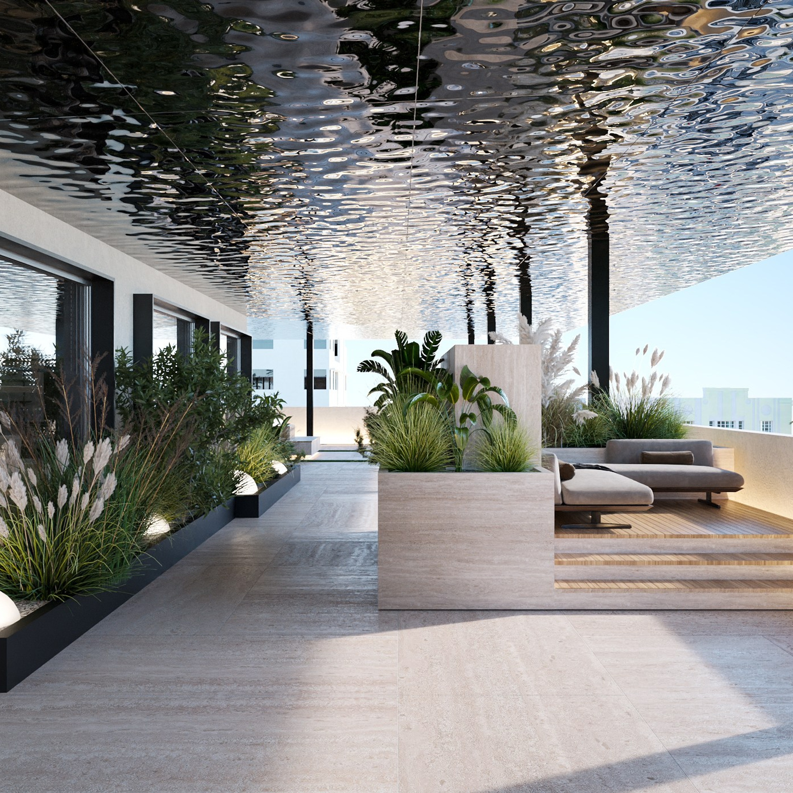 LADY GADIVA HAIR & BEAUTY SALON. Interior Design & 3D Rendering | AB Design Buro