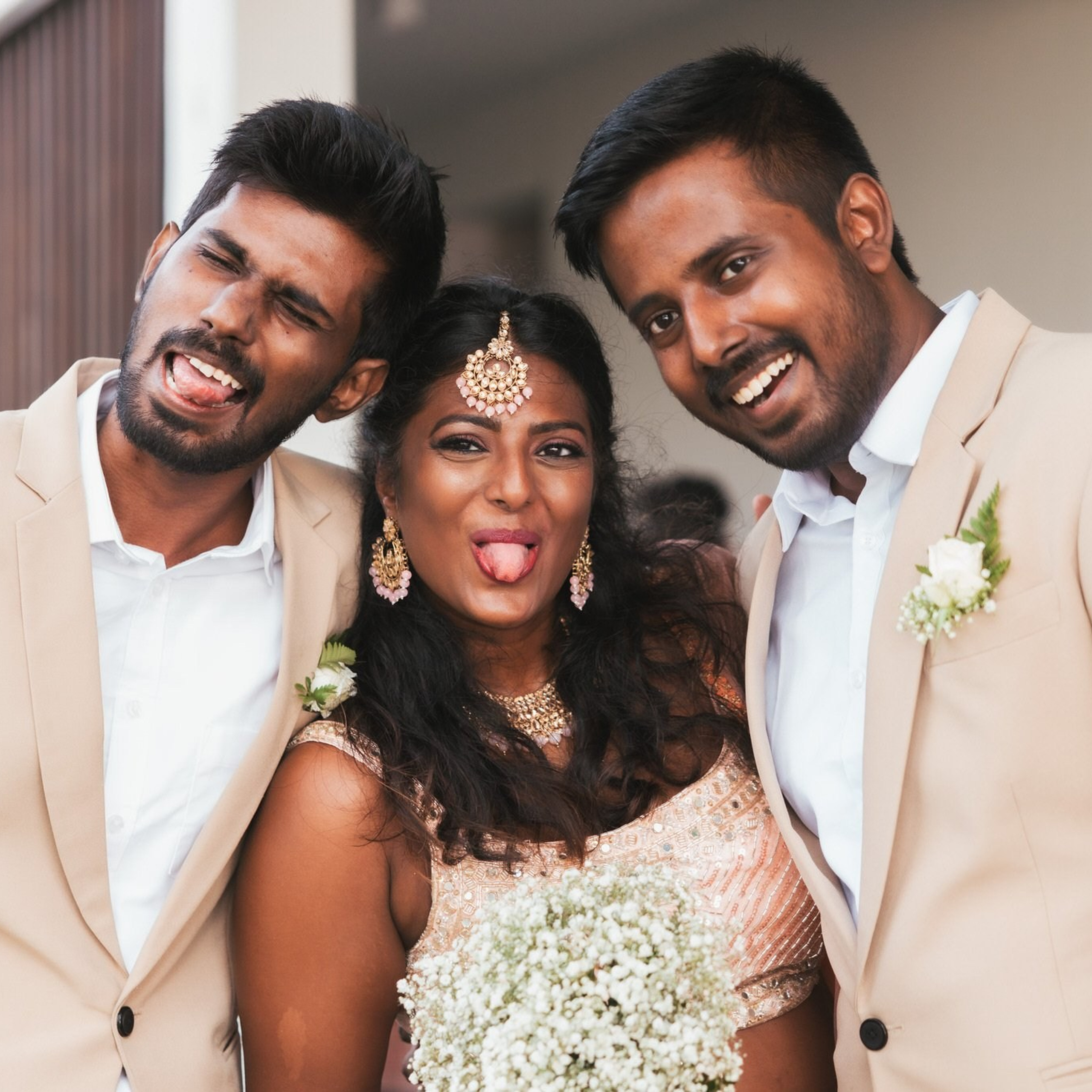 Tamil engagement ceremony at Jet wing Blu, Negambo, Sri Lanka