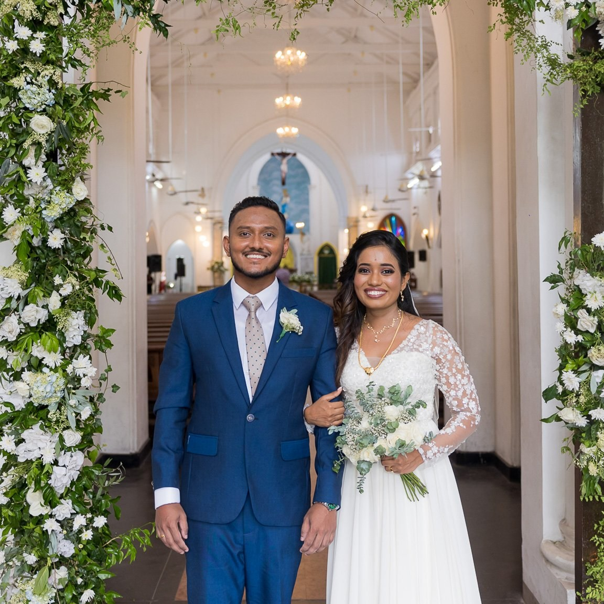 Tamil Christian Wedding & Reception photography