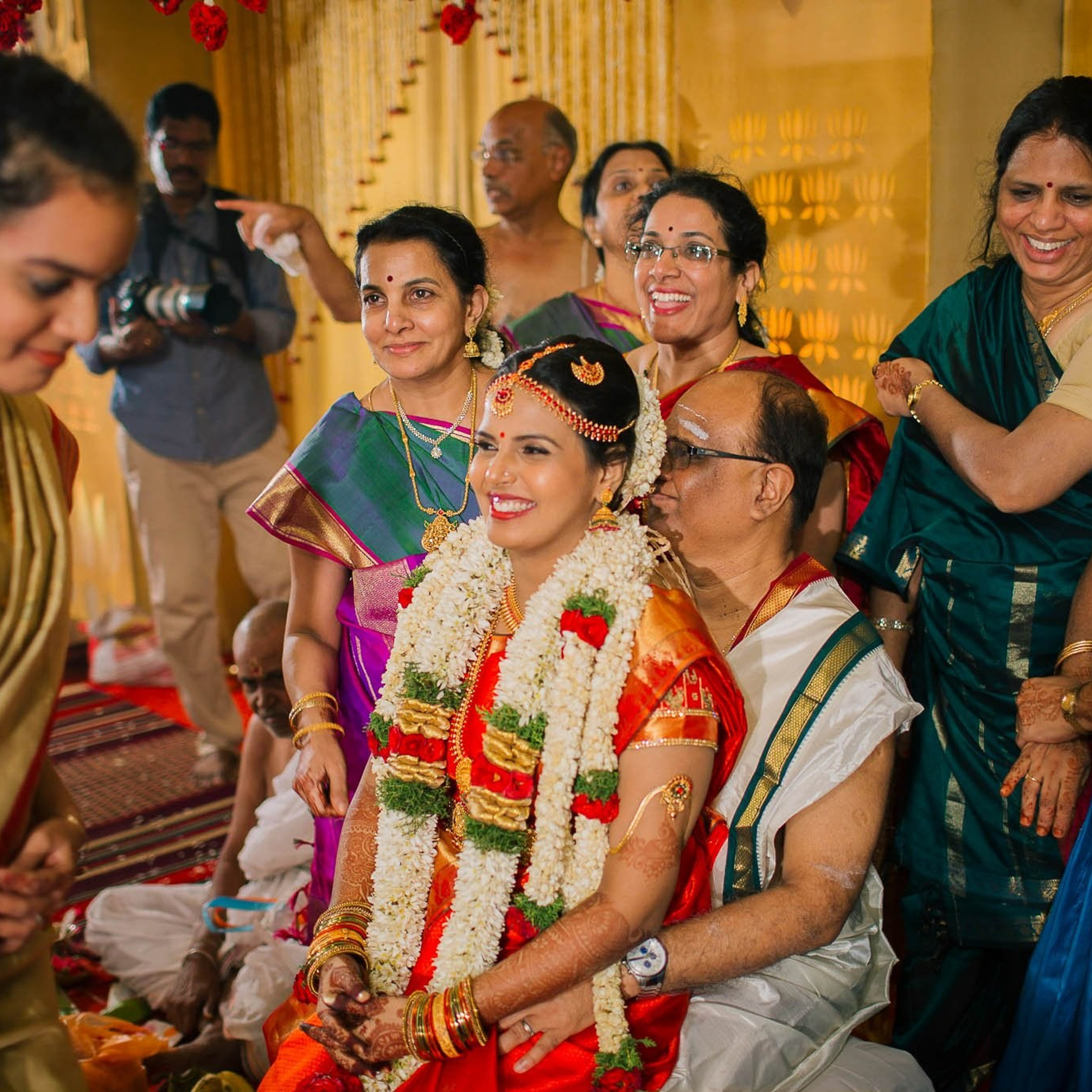 Traditional Brahmin wedding at Mayor Ramanathan Chettiar Hall, Chennai