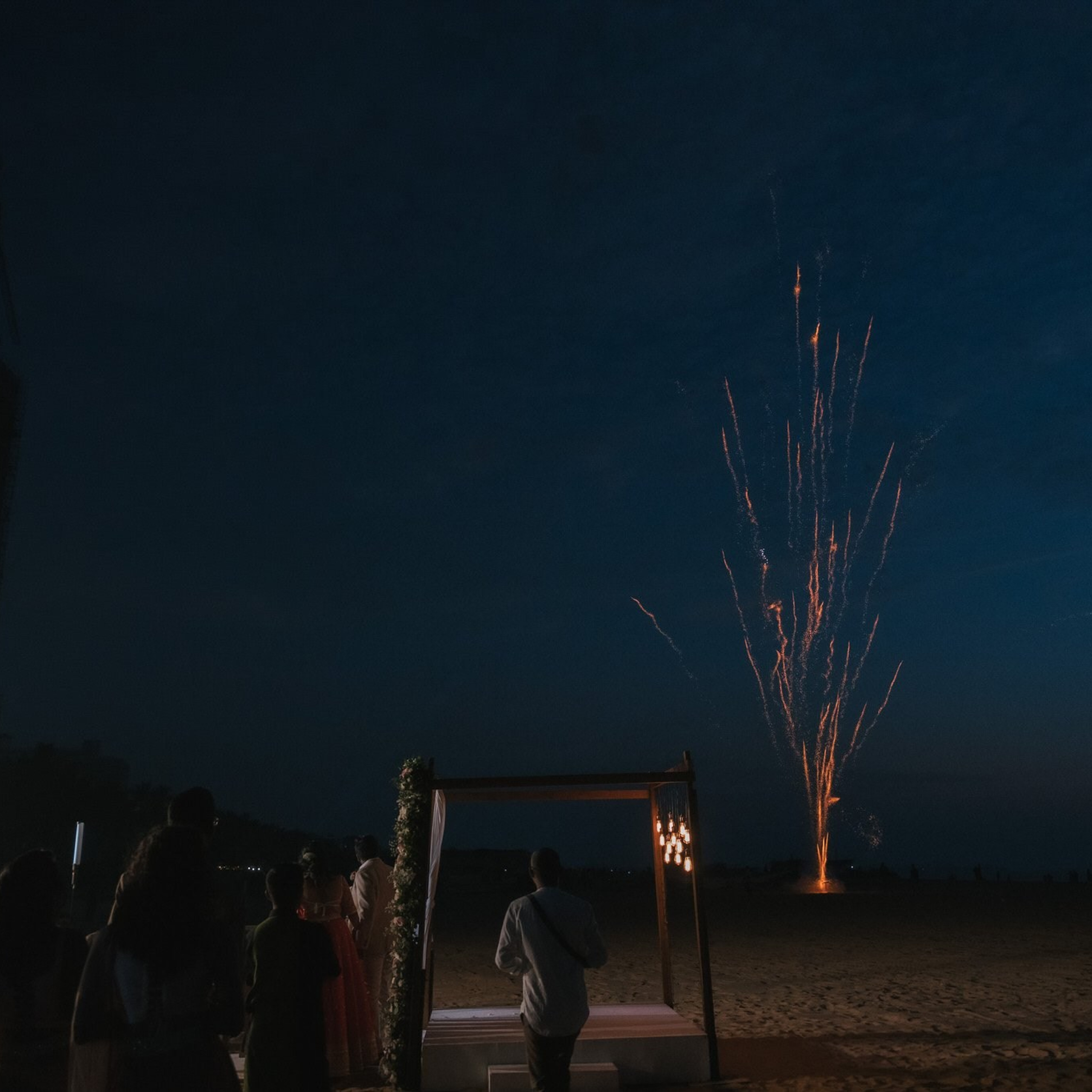 Tamil engagement ceremony at Jet wing Blu, Negambo, Sri Lanka