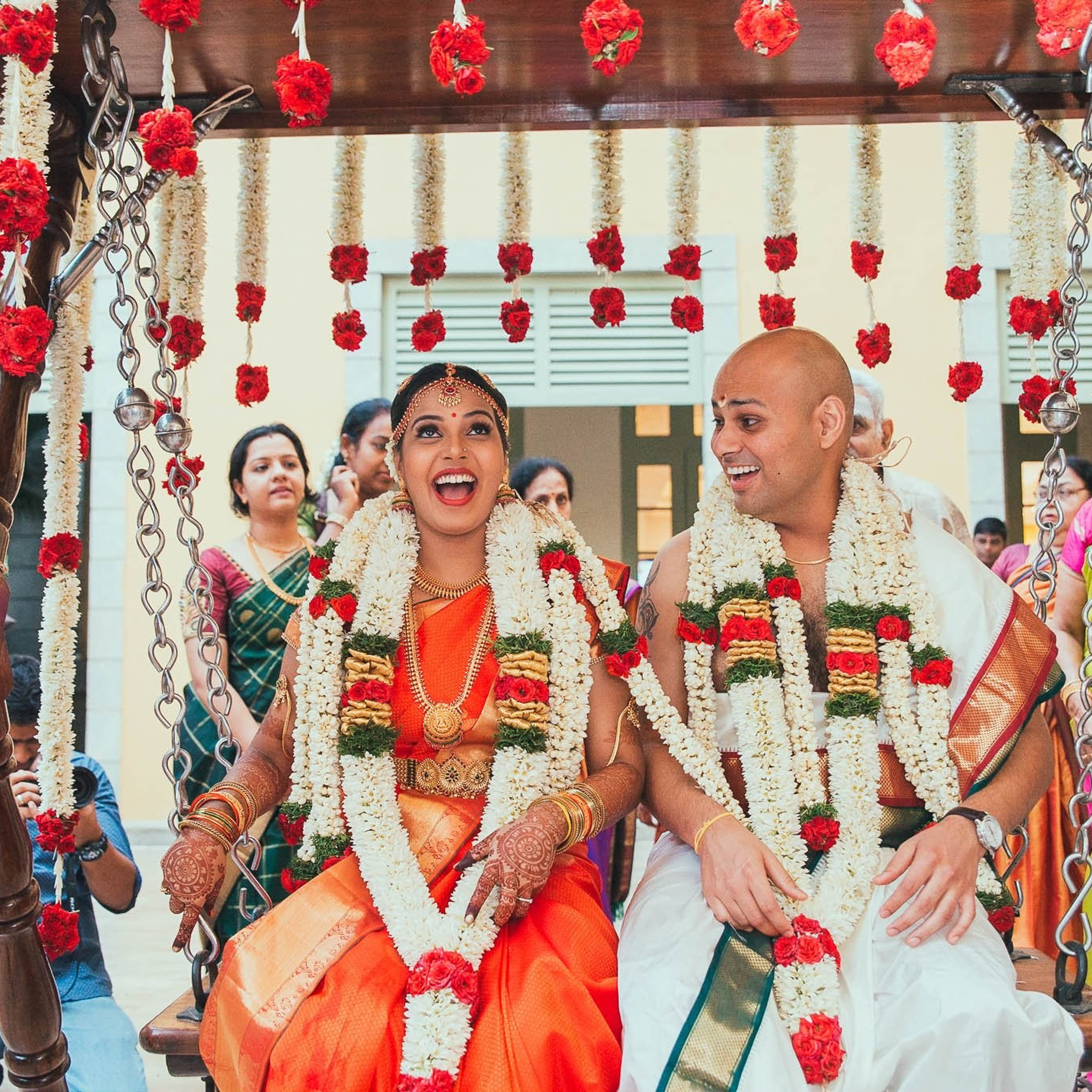 Traditional Brahmin wedding at Mayor Ramanathan Chettiar Hall, Chennai