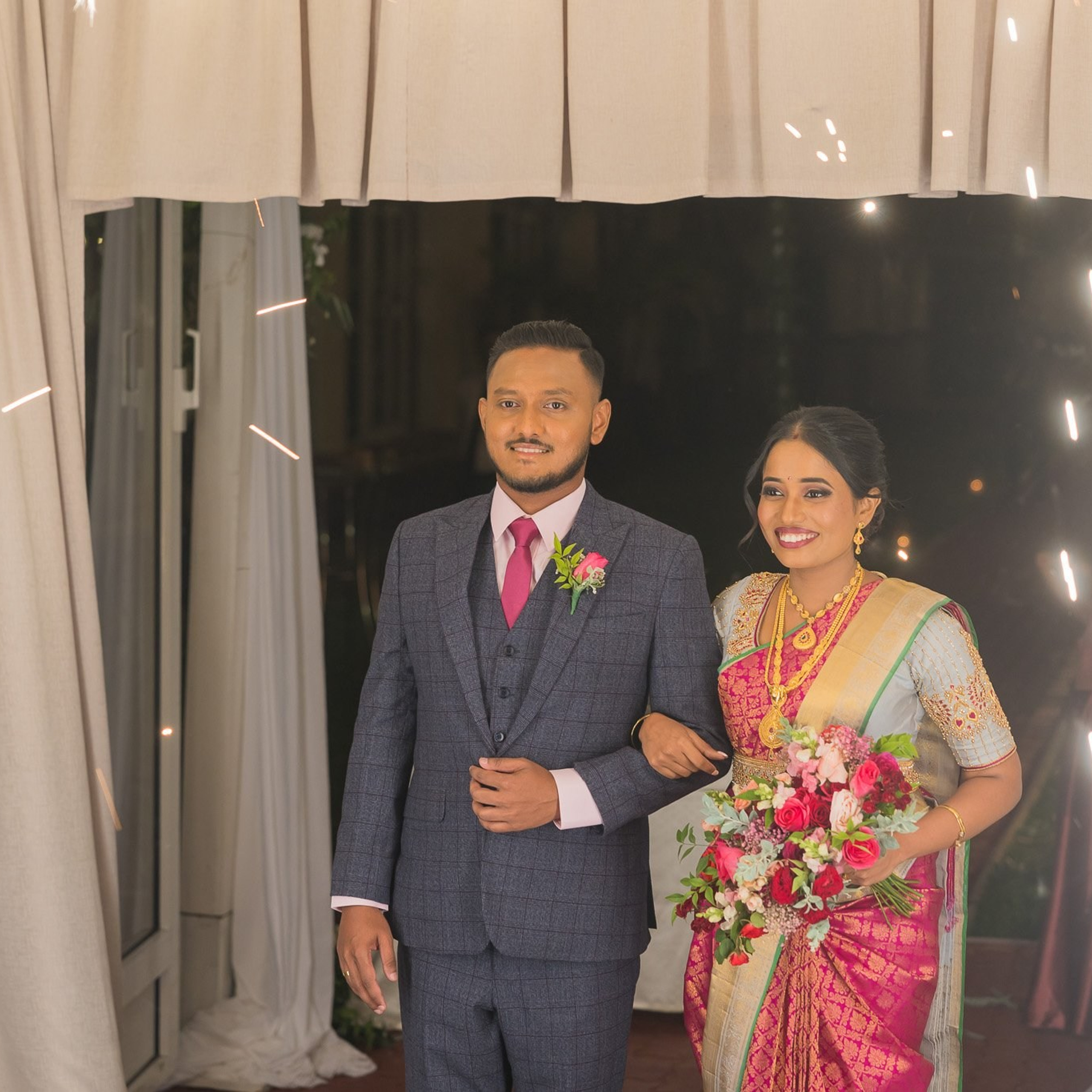 Tamil Christian Wedding & Reception photography