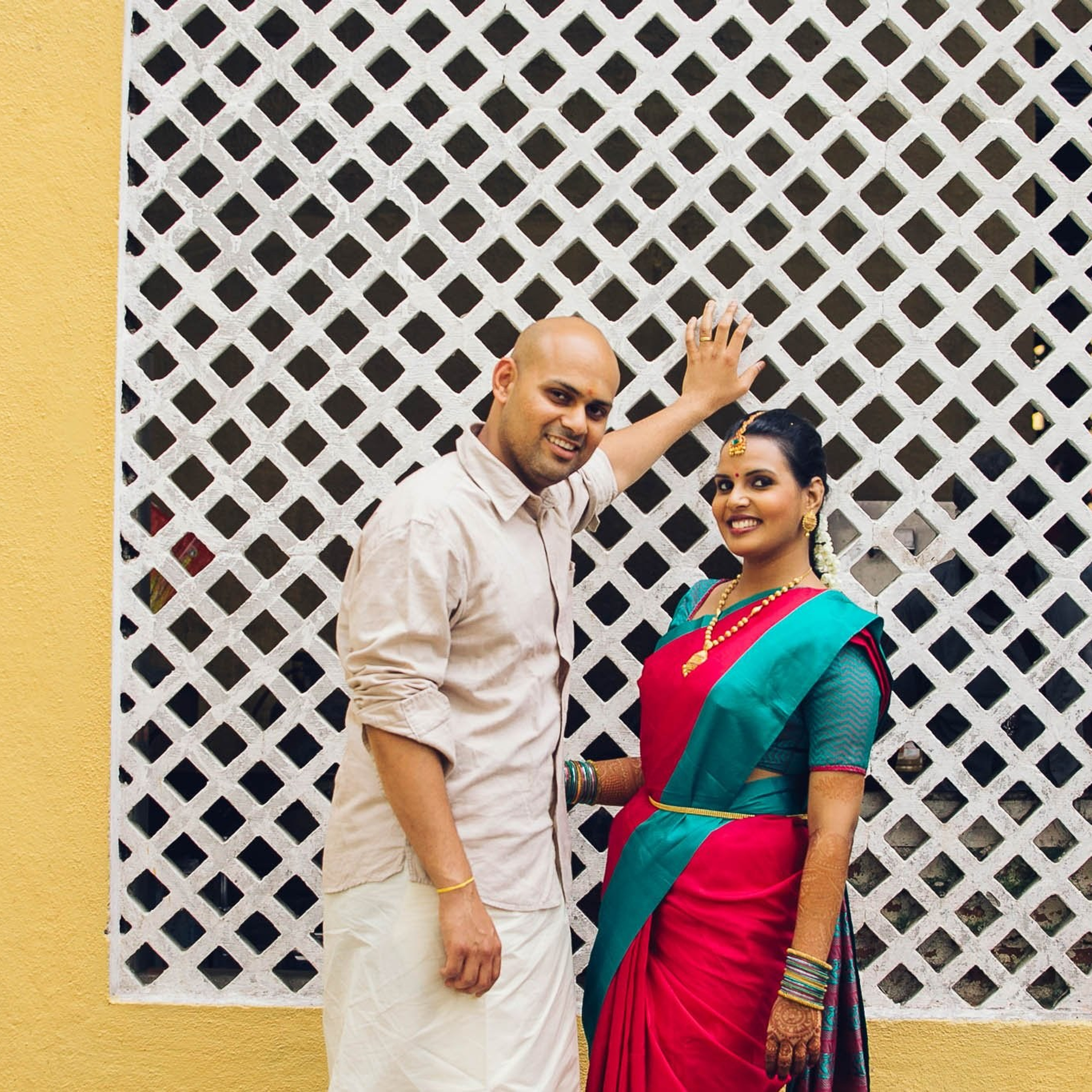 Traditional Brahmin wedding at Mayor Ramanathan Chettiar Hall, Chennai