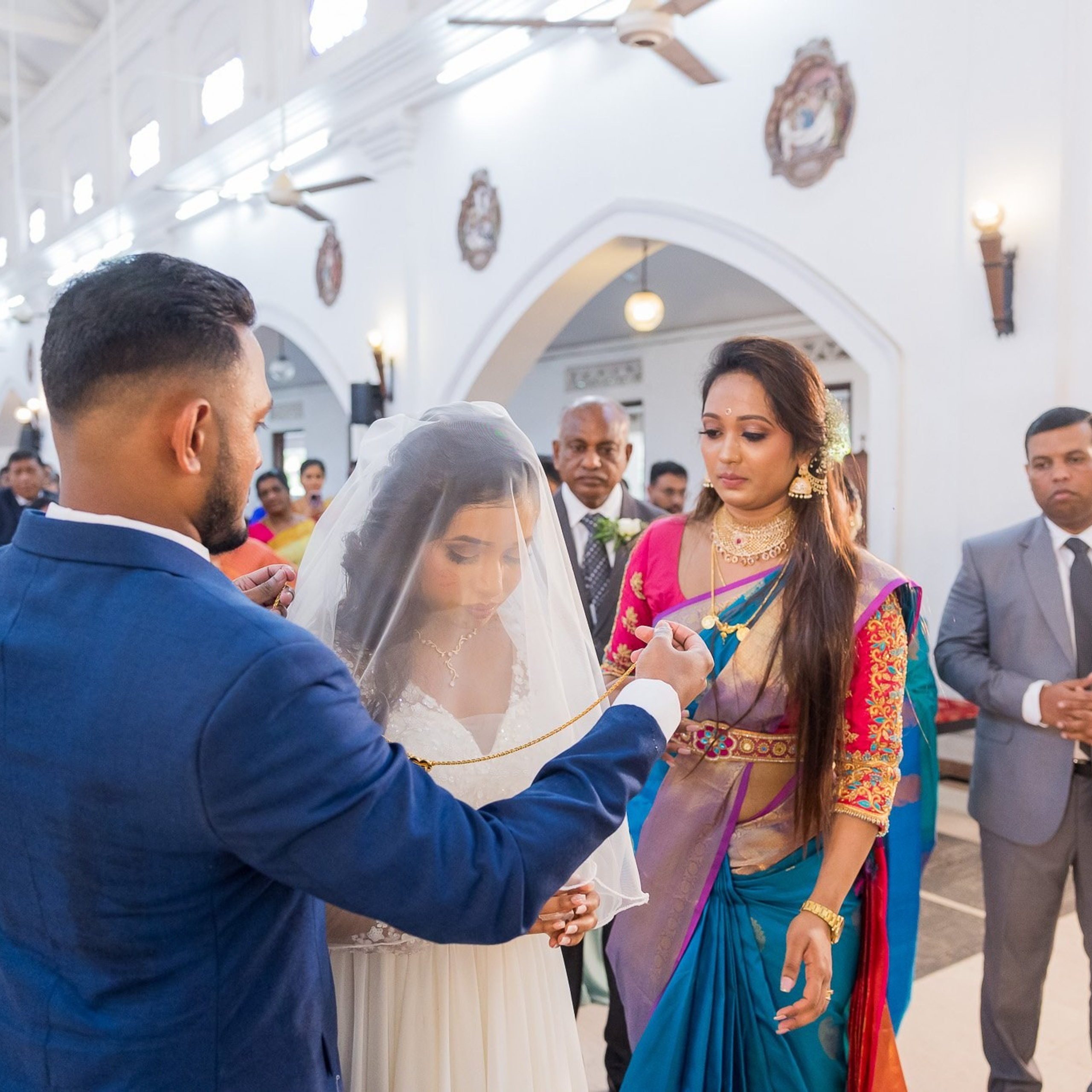 Tamil Christian Wedding & Reception photography