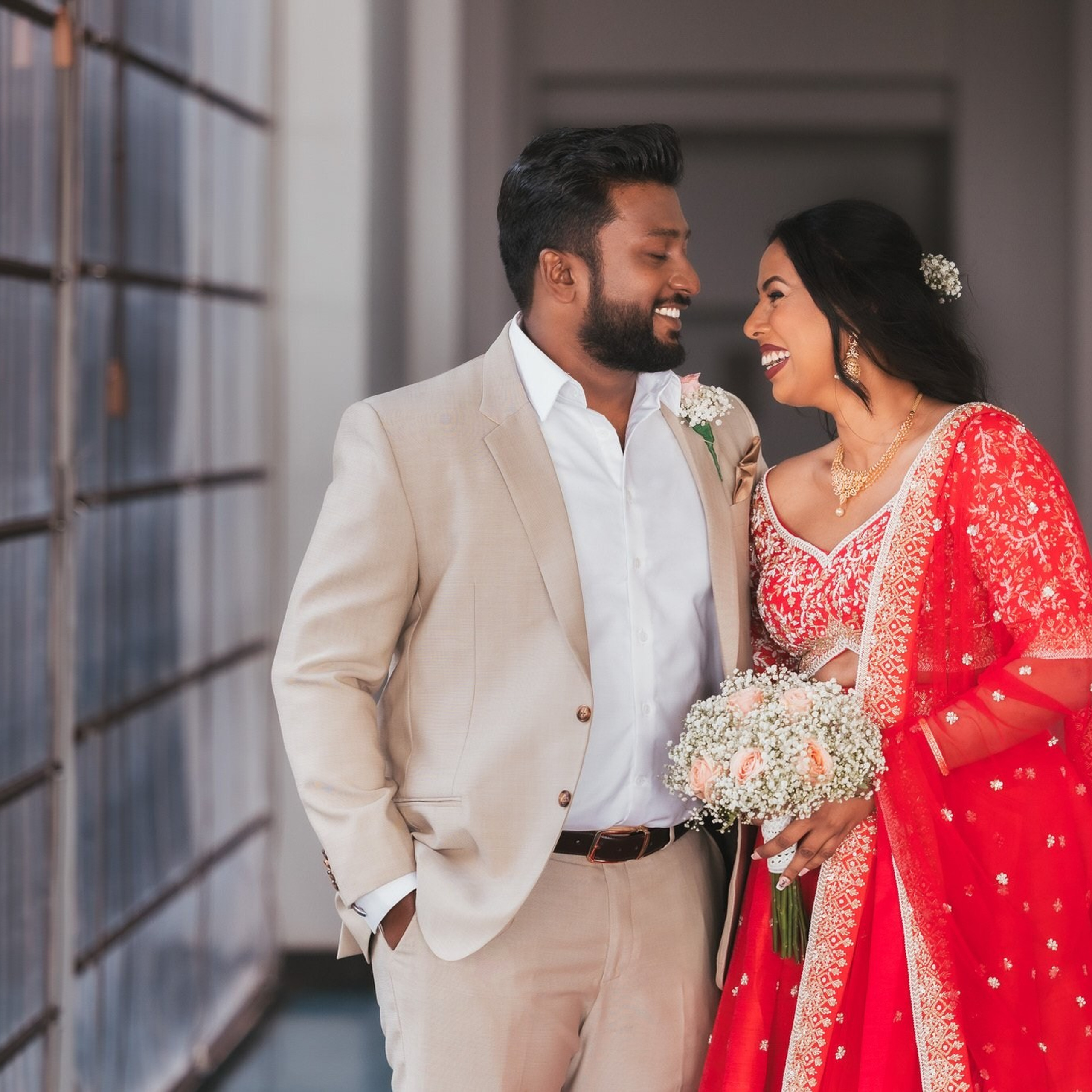Tamil engagement ceremony at Jet wing Blu, Negambo, Sri Lanka