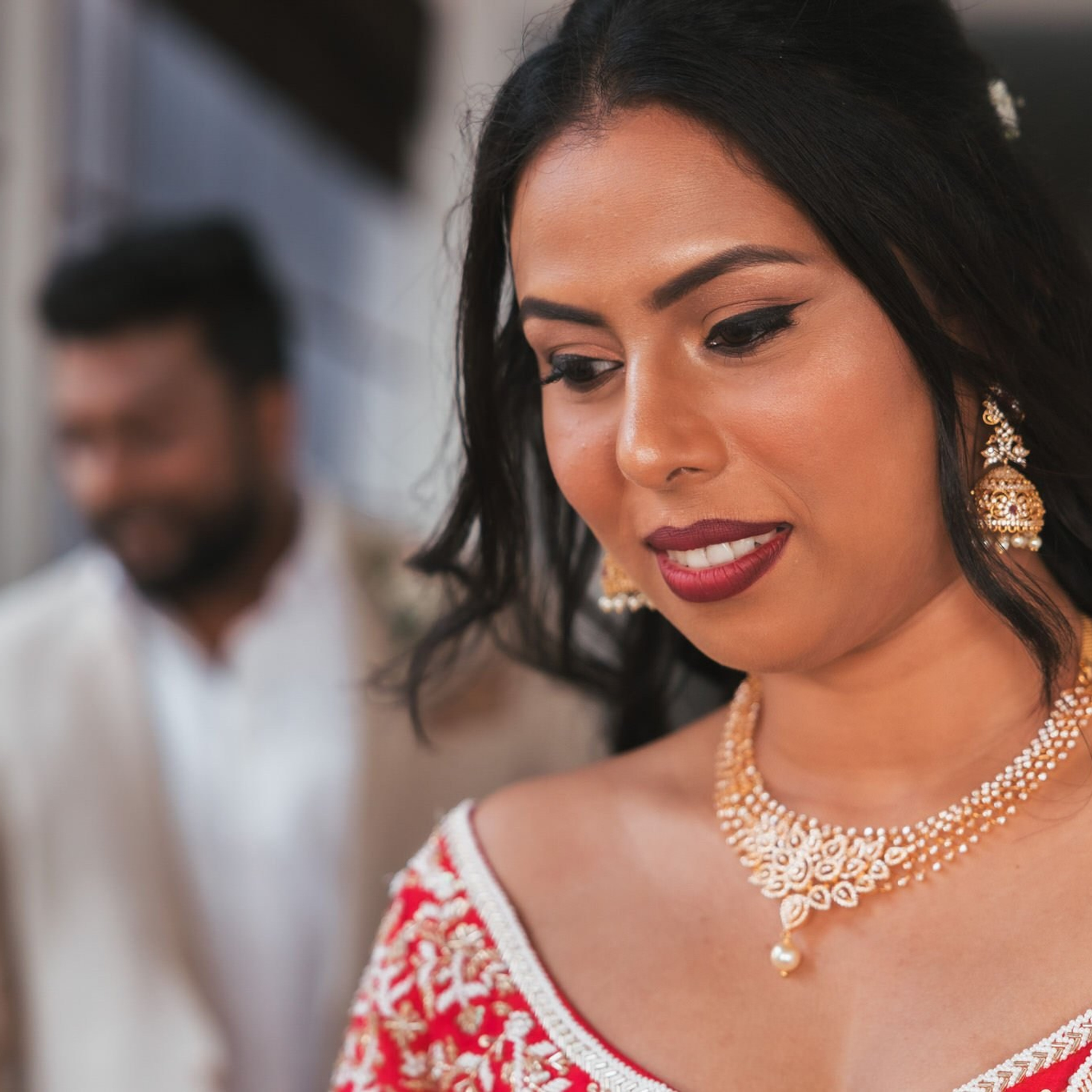 Tamil engagement ceremony at Jet wing Blu, Negambo, Sri Lanka
