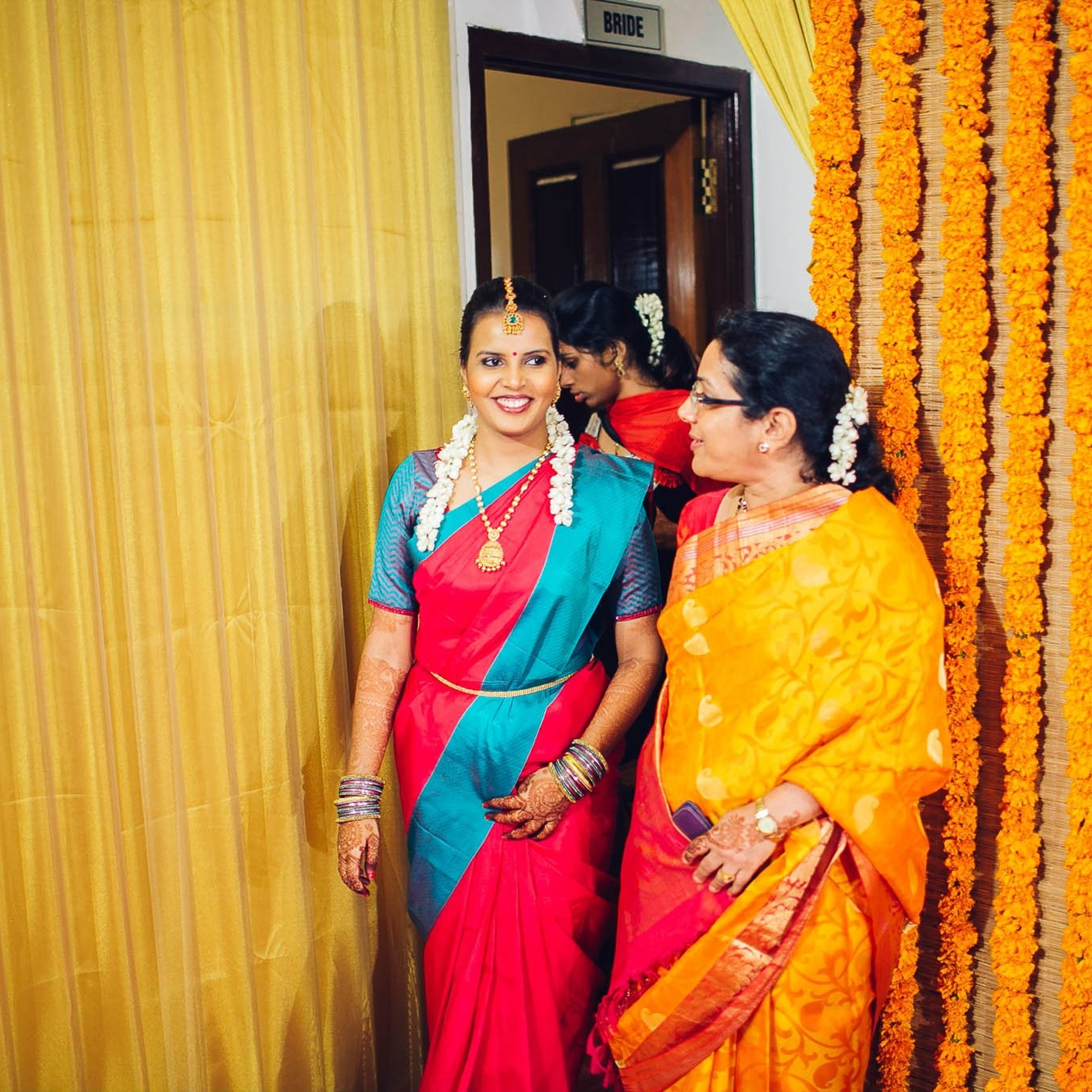 Traditional Brahmin wedding at Mayor Ramanathan Chettiar Hall, Chennai