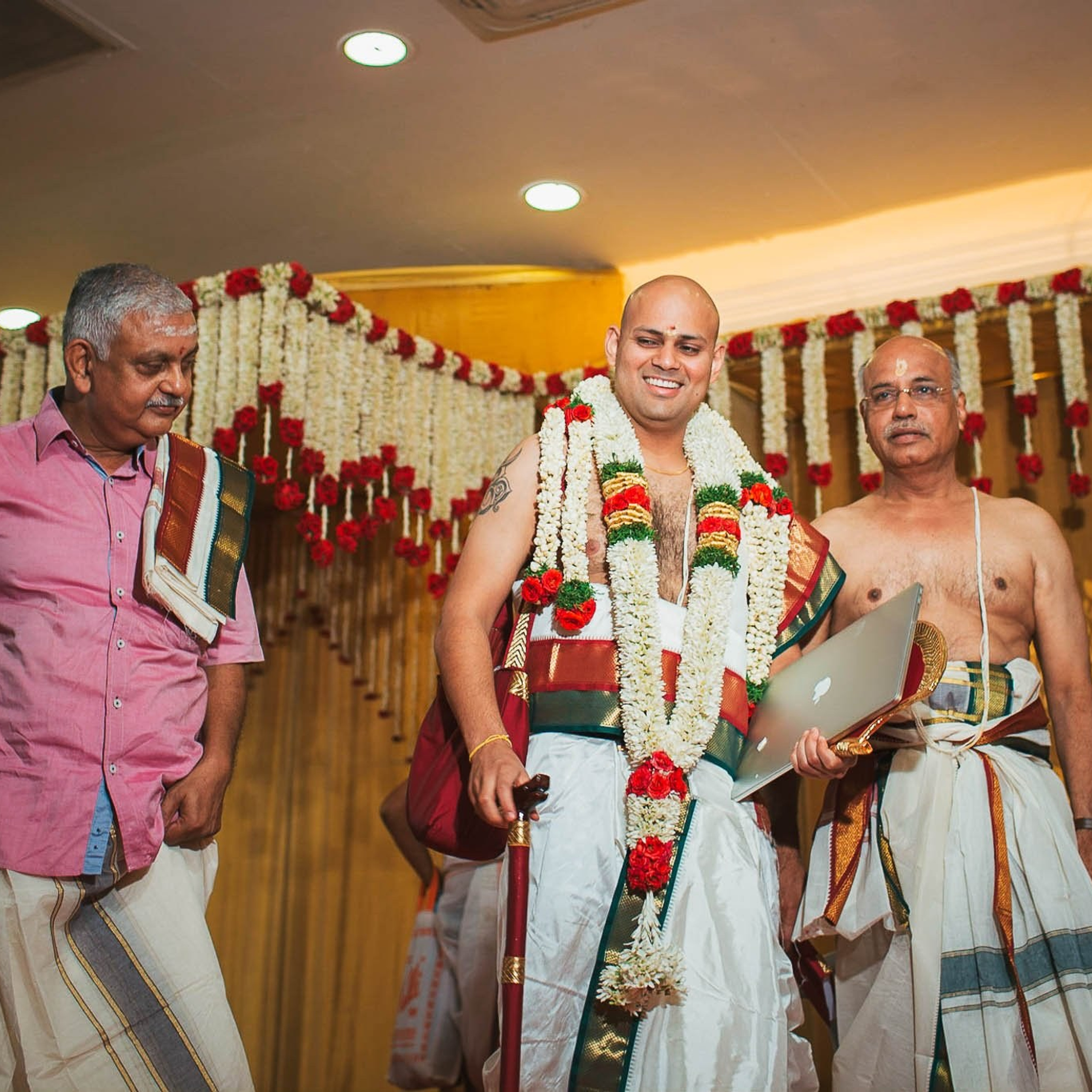 Traditional Brahmin wedding at Mayor Ramanathan Chettiar Hall, Chennai