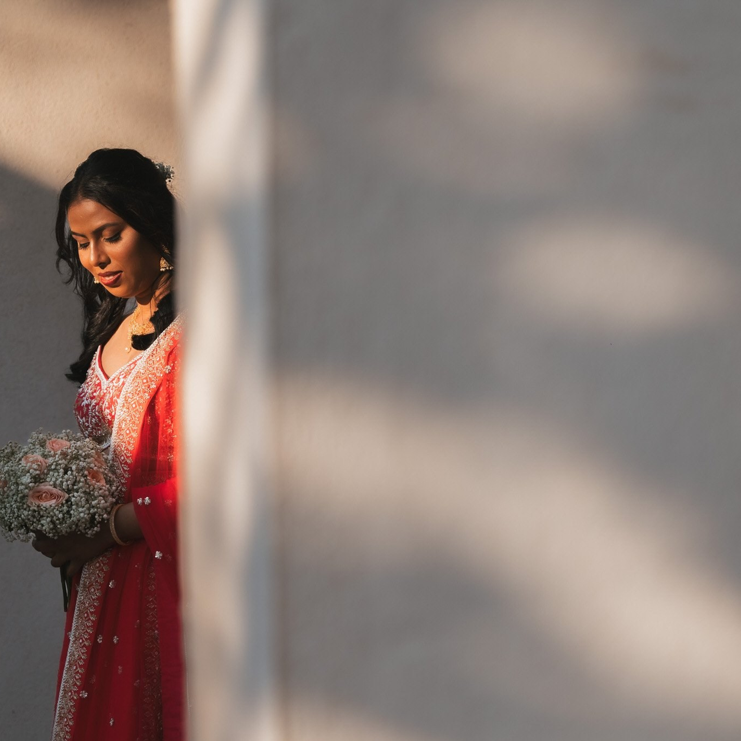 Tamil engagement ceremony at Jet wing Blu, Negambo, Sri Lanka