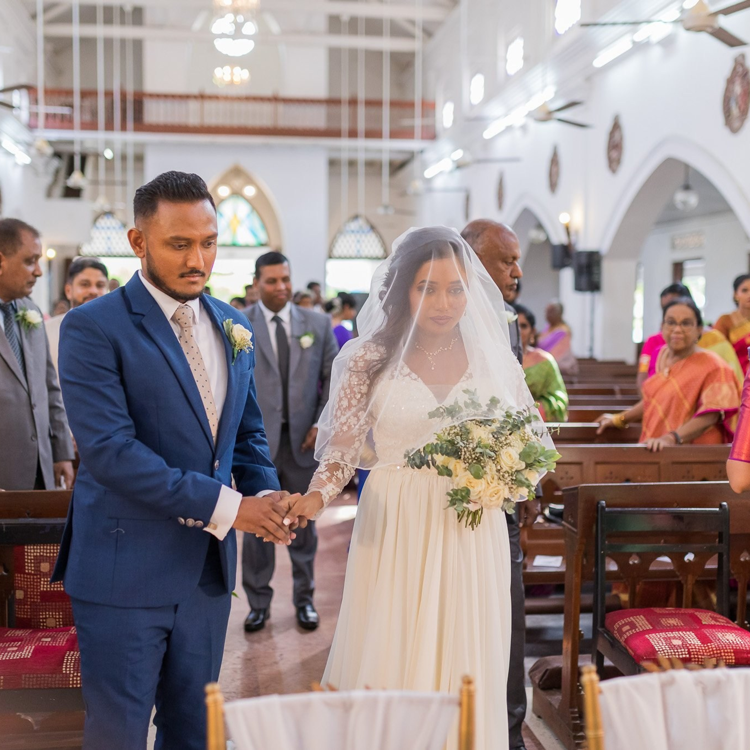Tamil Christian Wedding & Reception photography