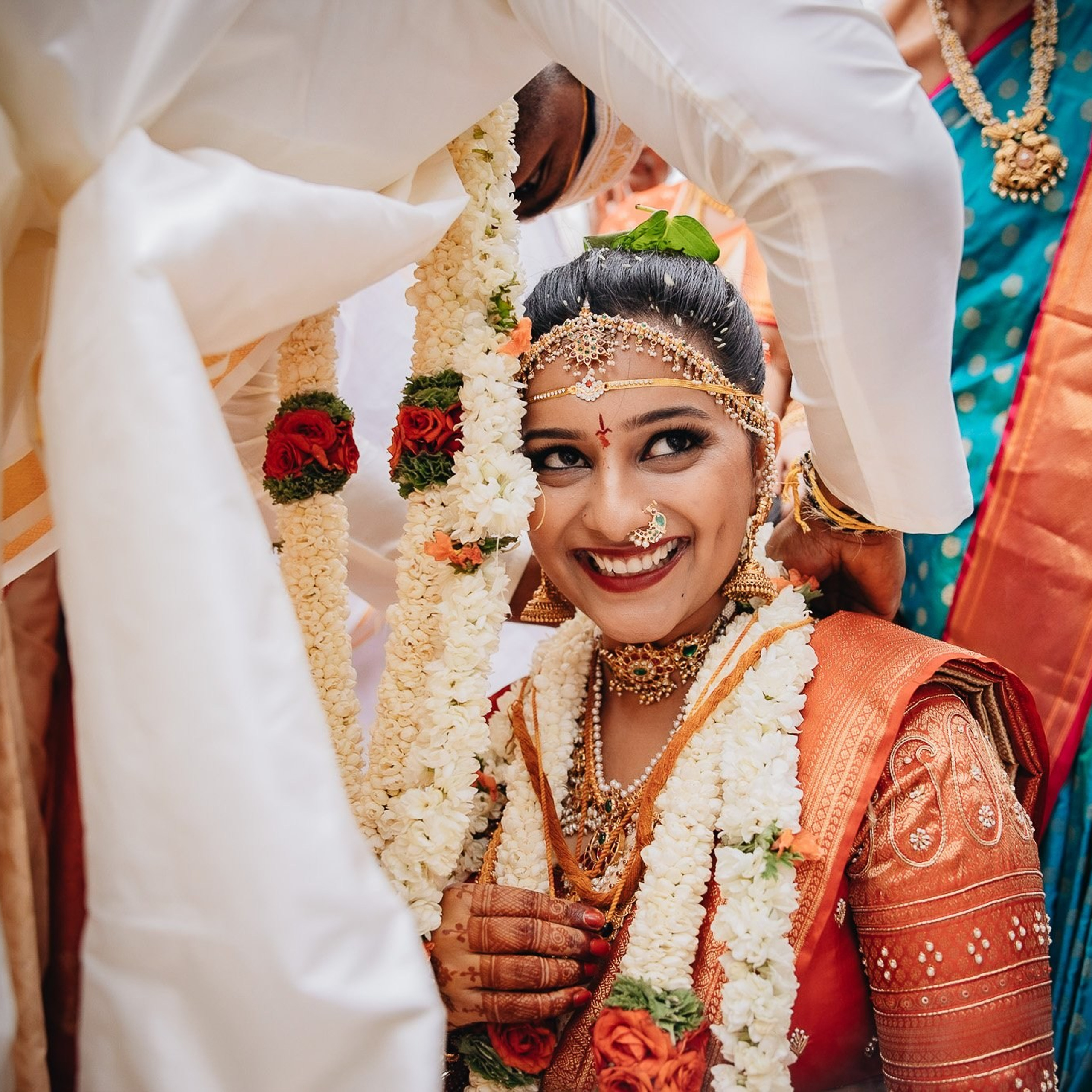 Traditional Kannada Brahmin Temple wedding, JP nagar, Bangalore