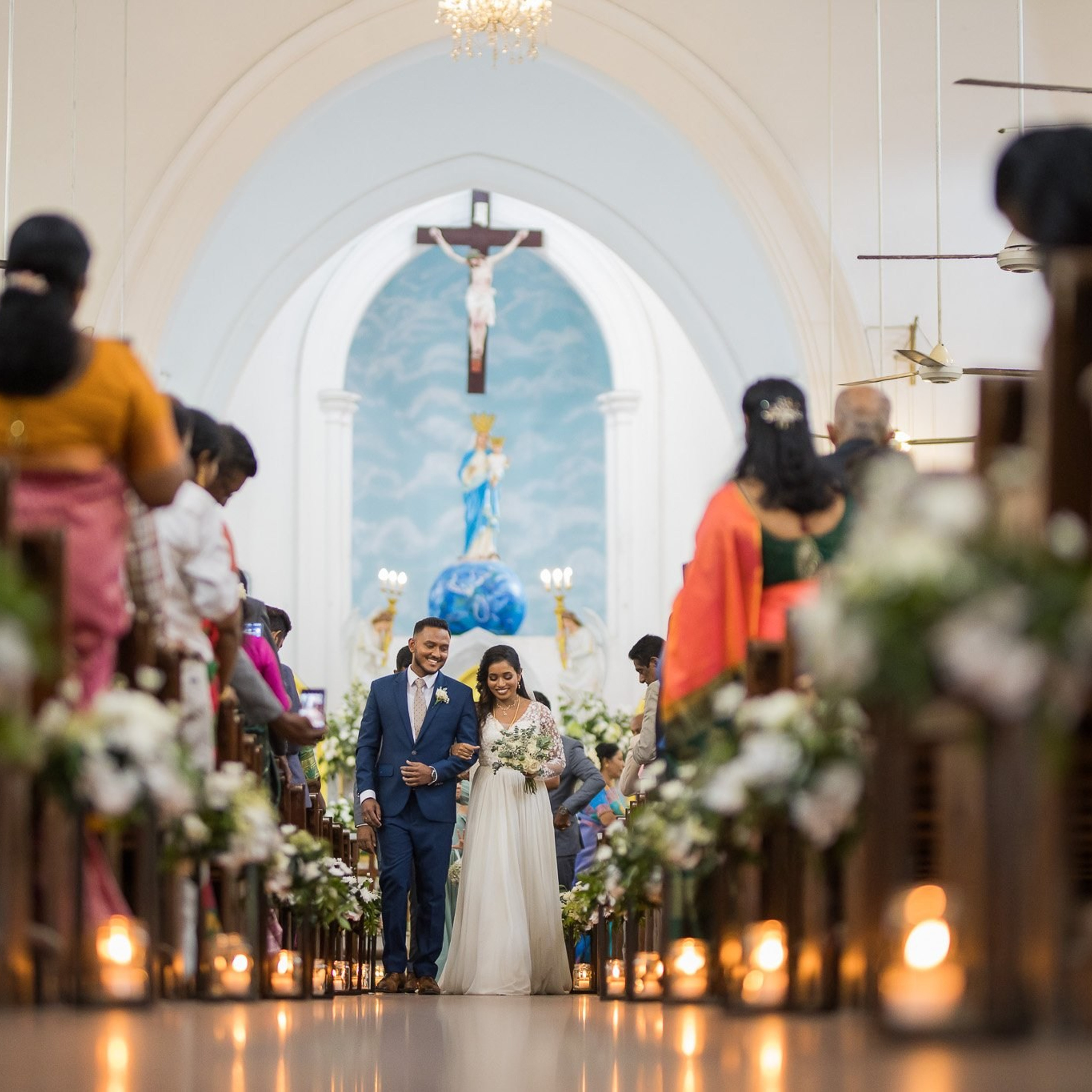 Tamil Christian Wedding & Reception photography