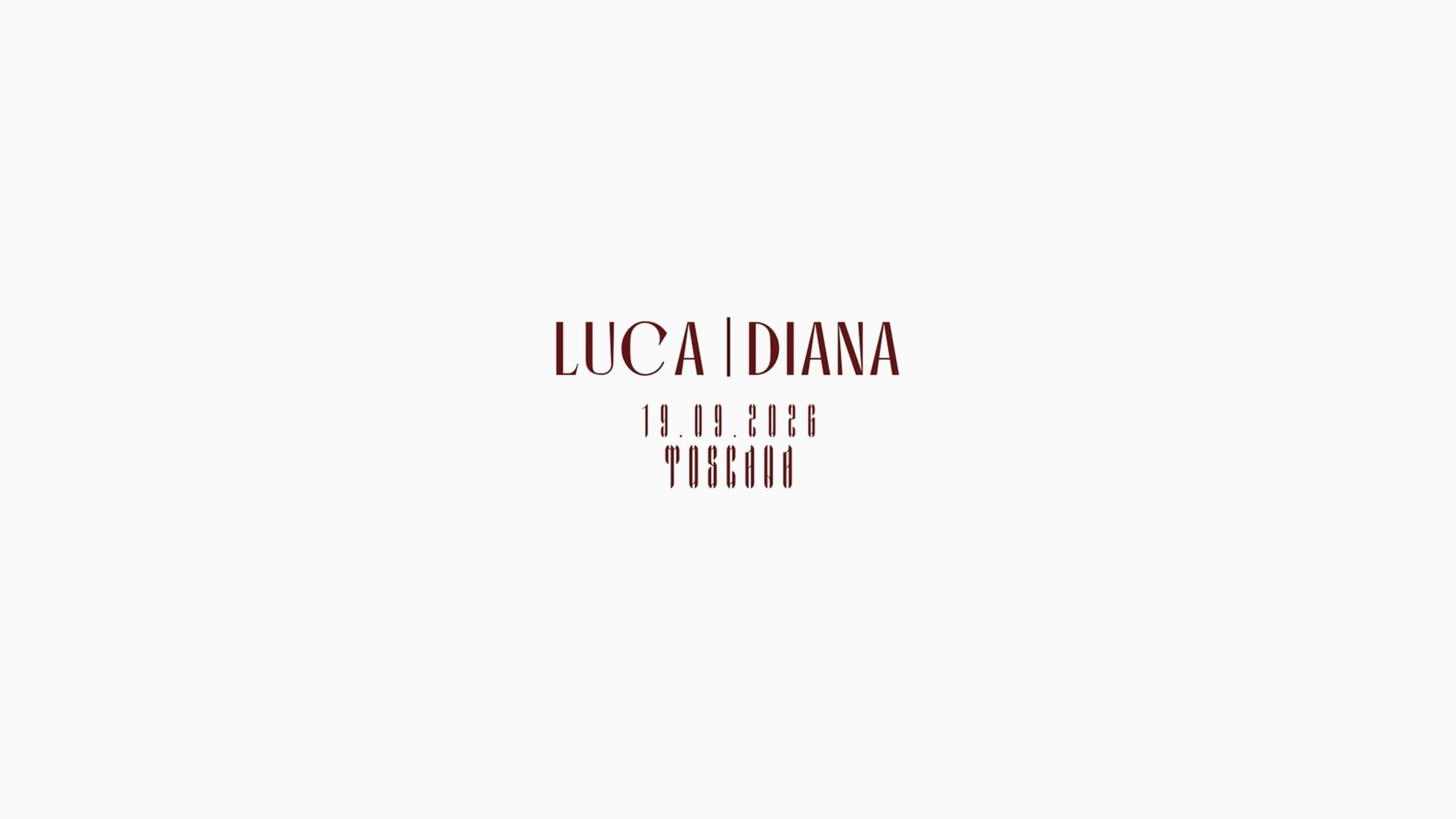 Diana & Luca — A la russe