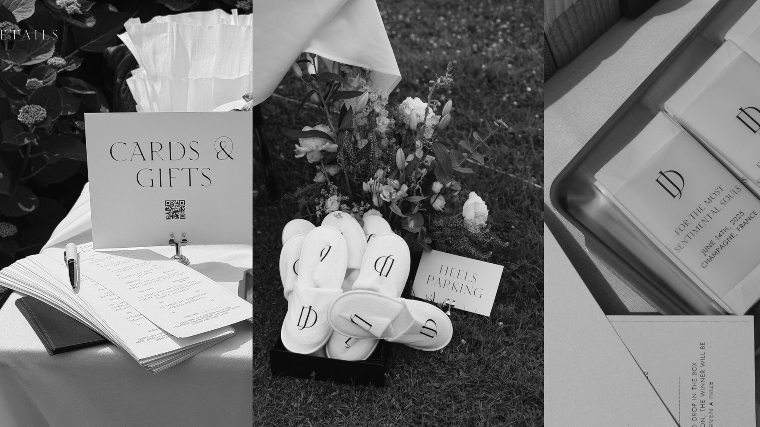 Jonas & Daria — Champagne. Nœrgie — (Event) design