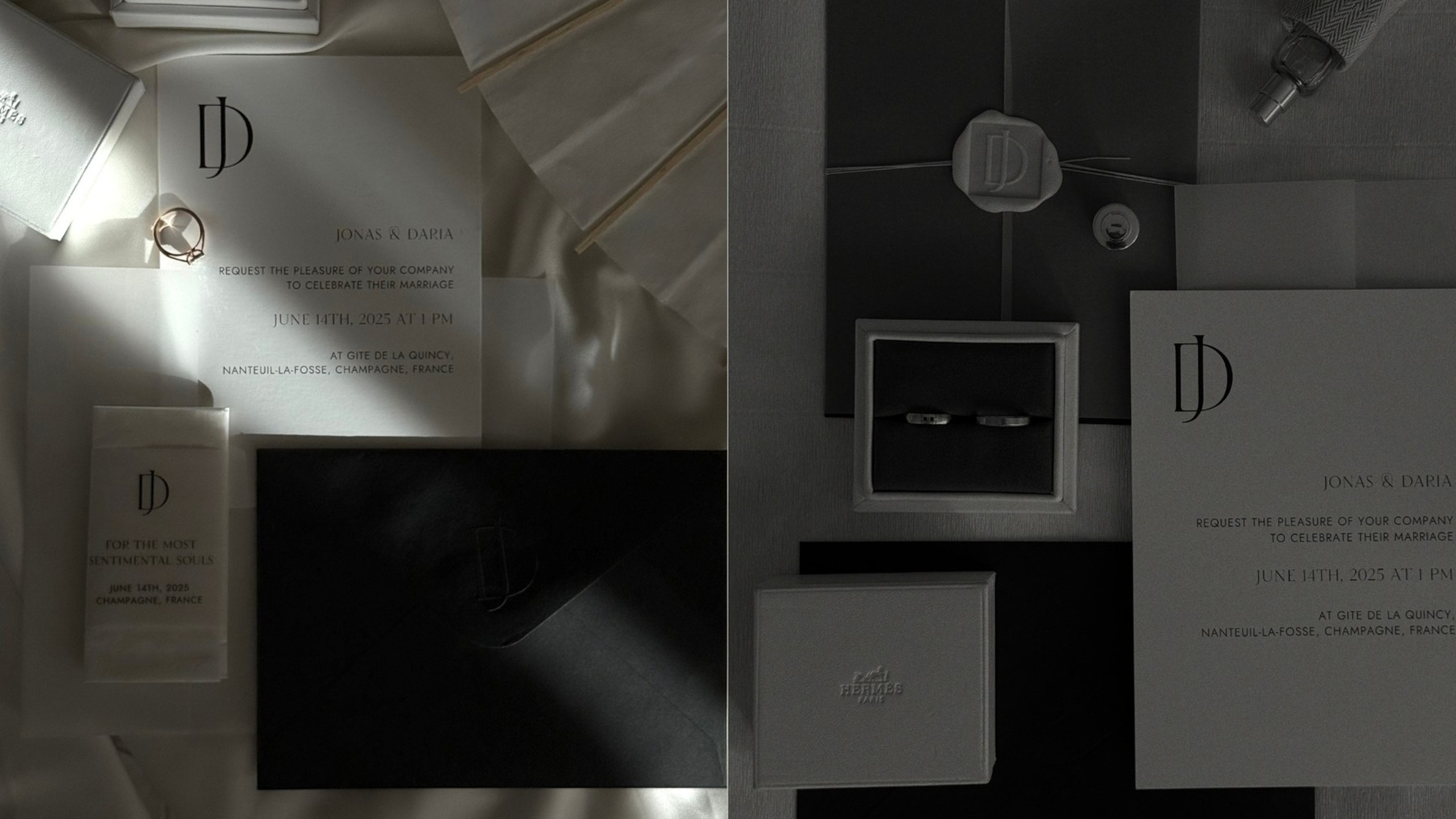 Jonas & Daria — Champagne. Nœrgie — (Event) design