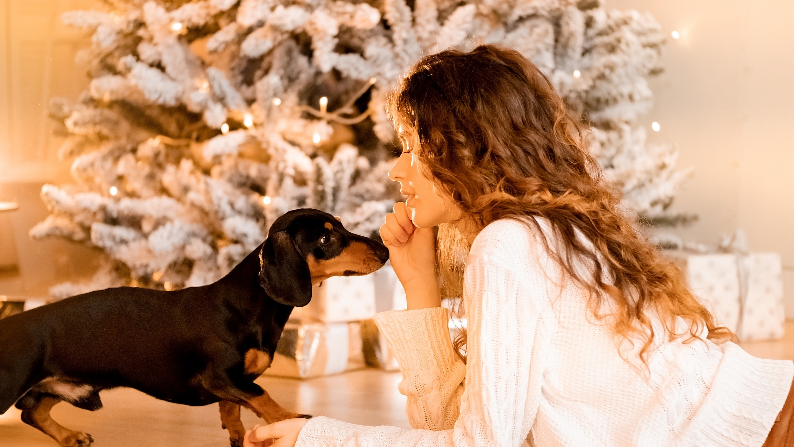 Каріна та цуценя