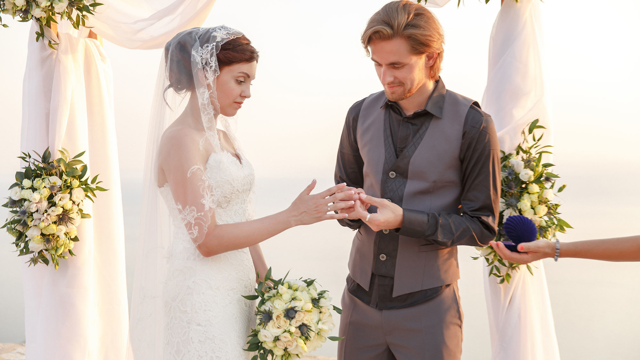 Park Milocer and wedding ceremony