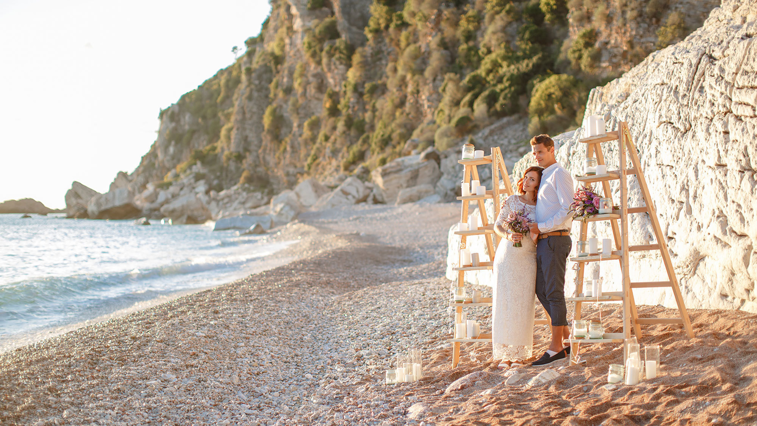 Wedding in Petrovac on the beach in Montenegro