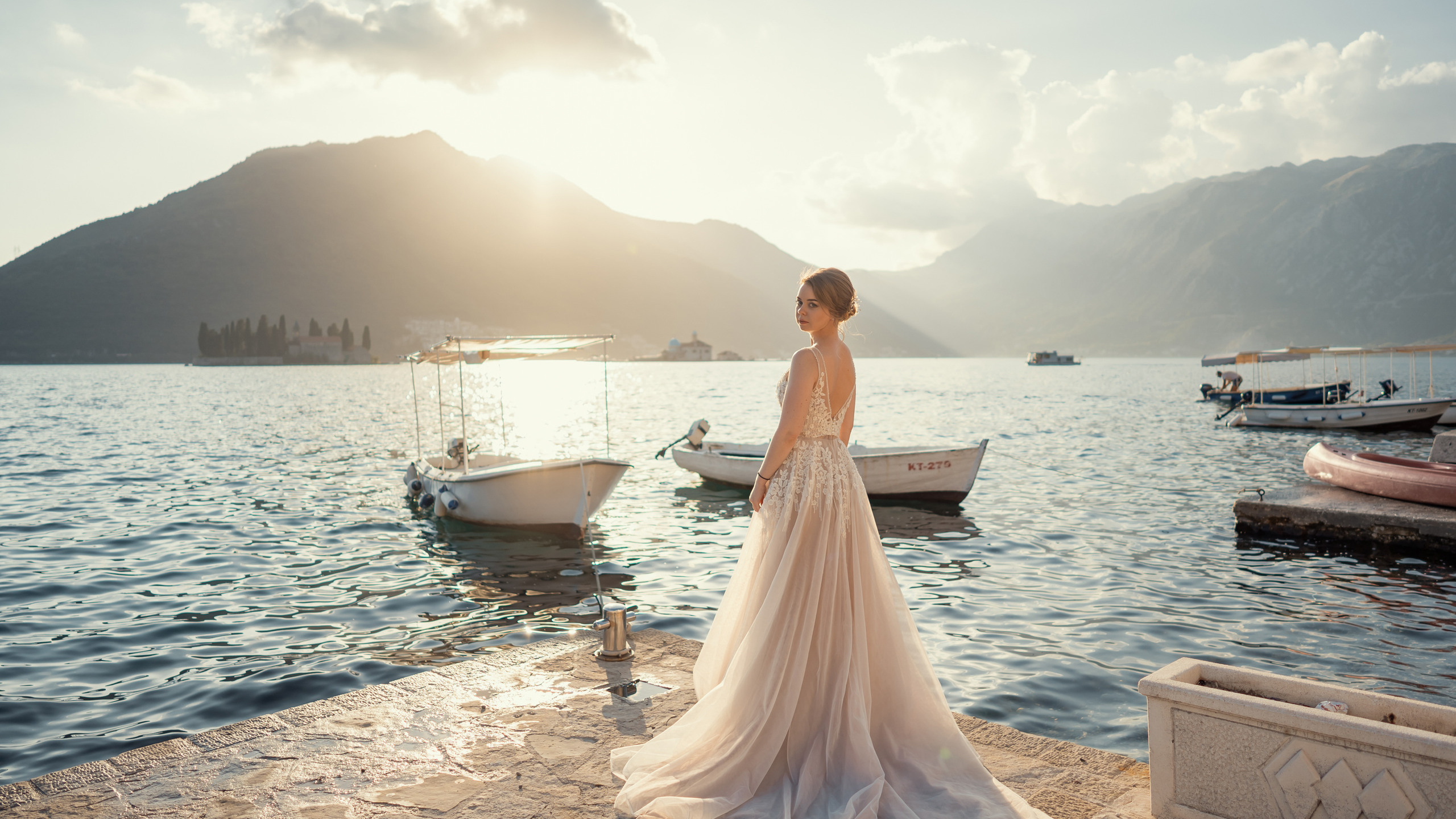 Wedding photosession in Montenegro Perast