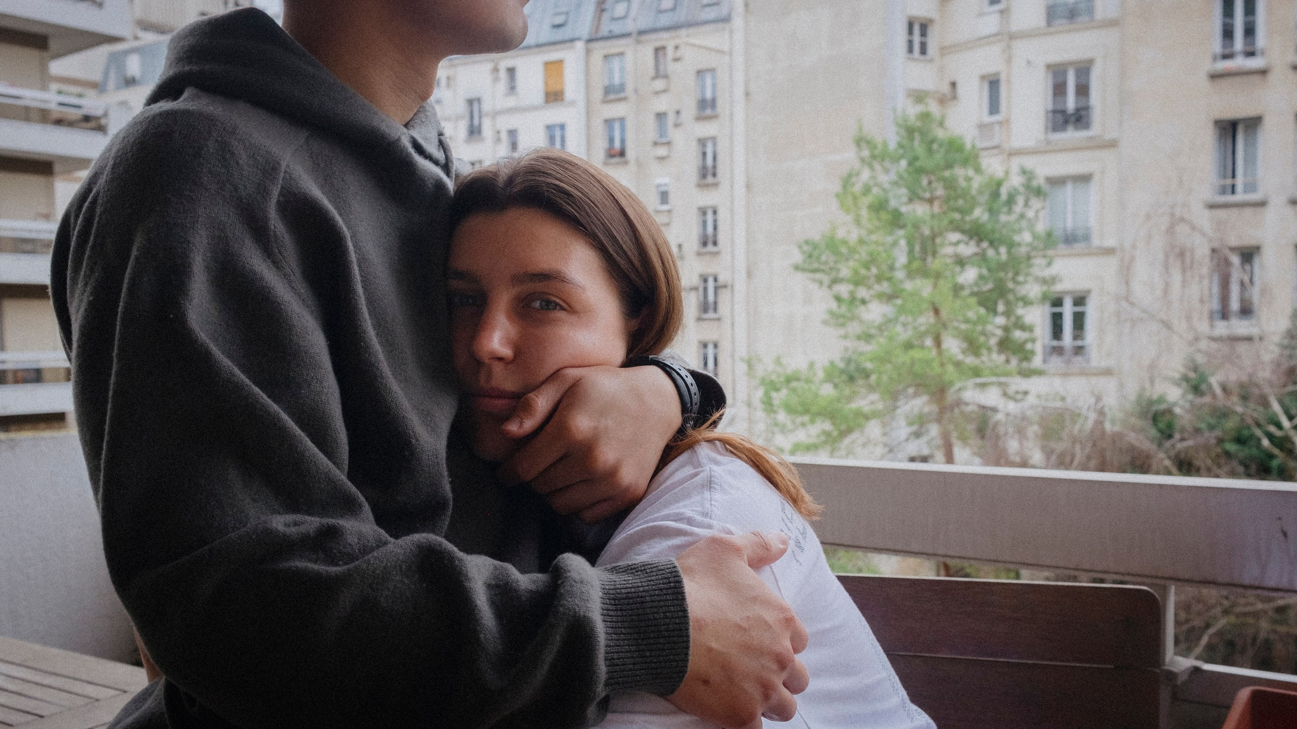 Ukrainian woman in Paris. Dara Petrova