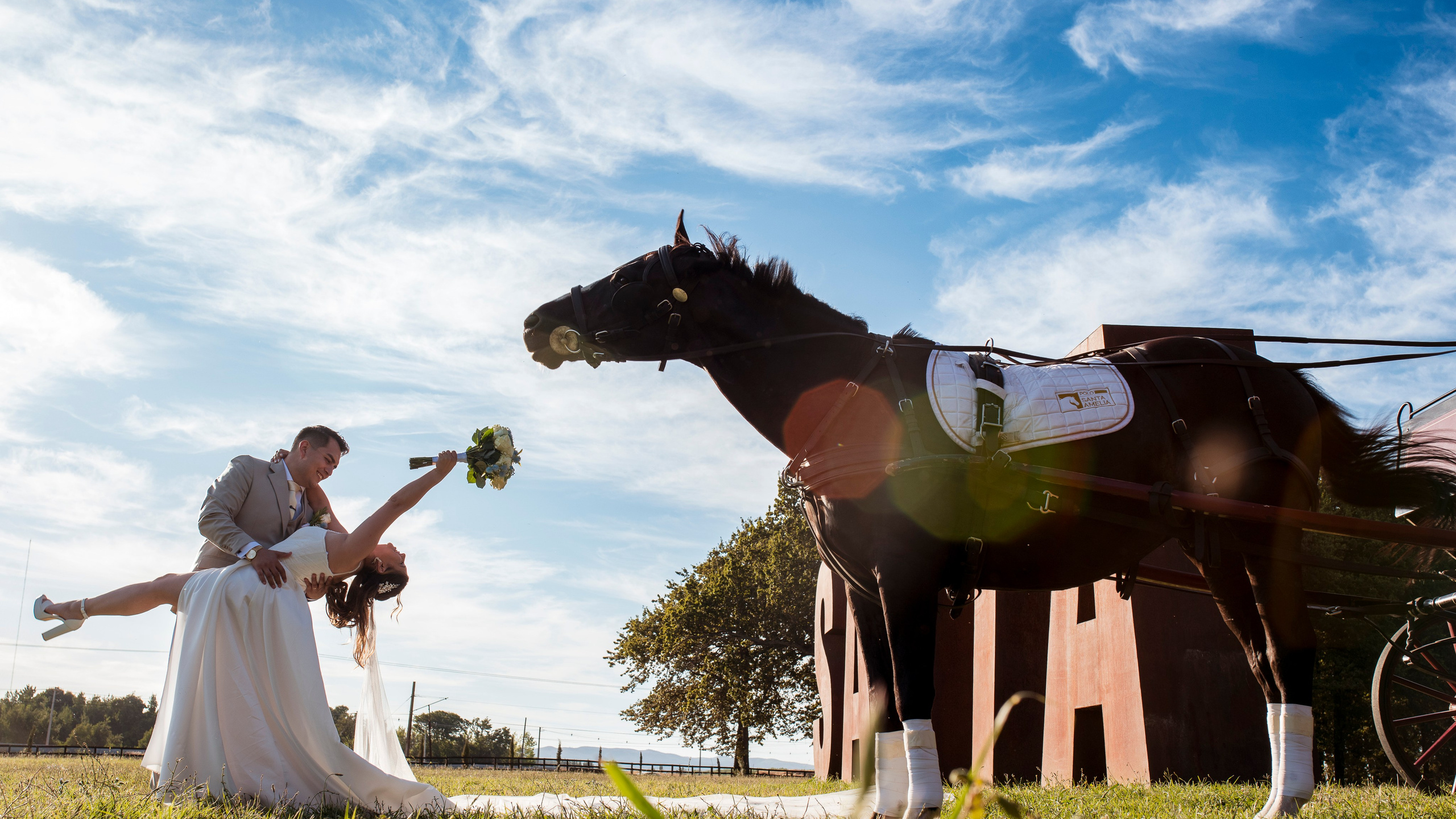 Fernanda y&nbsp;Matías - Haras Santa Amelia, Enero 2026