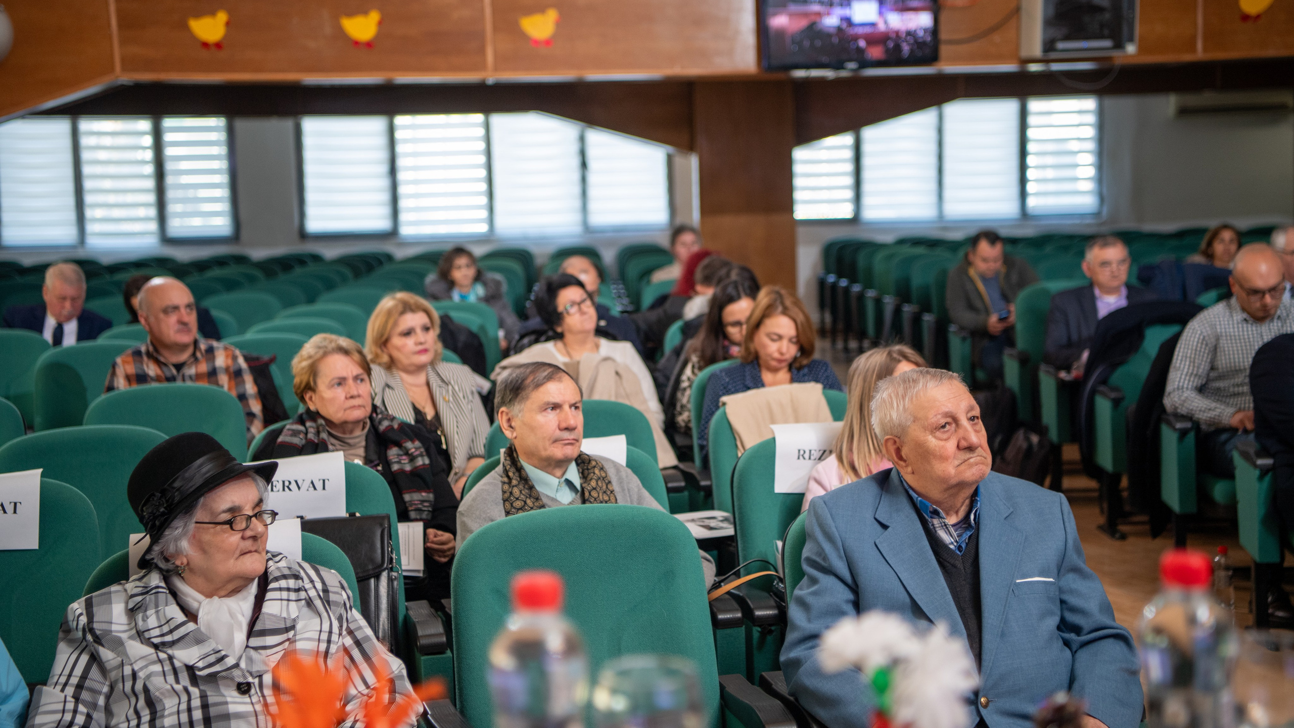 Fotografia la conferinta Cajal