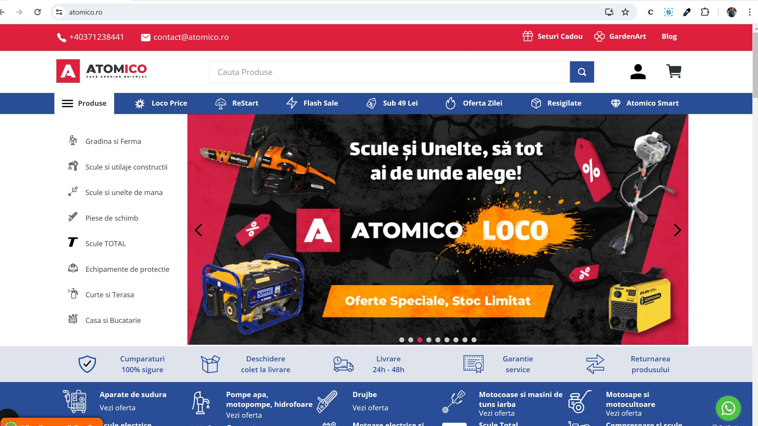 Fotografia de produs pentru atomico.ro