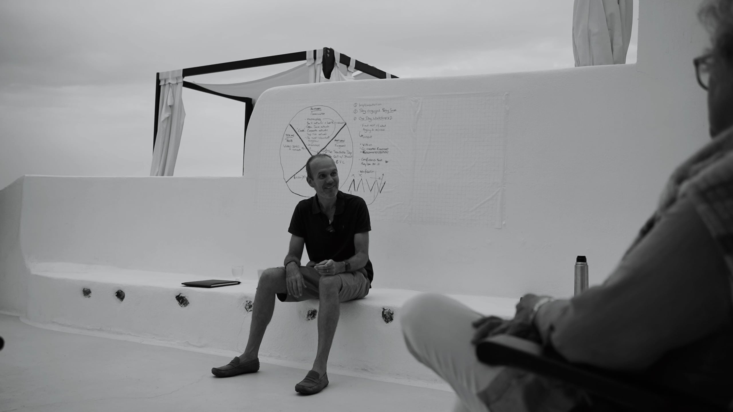 Santorini, Greece. Soulful media and video recording for your retreat