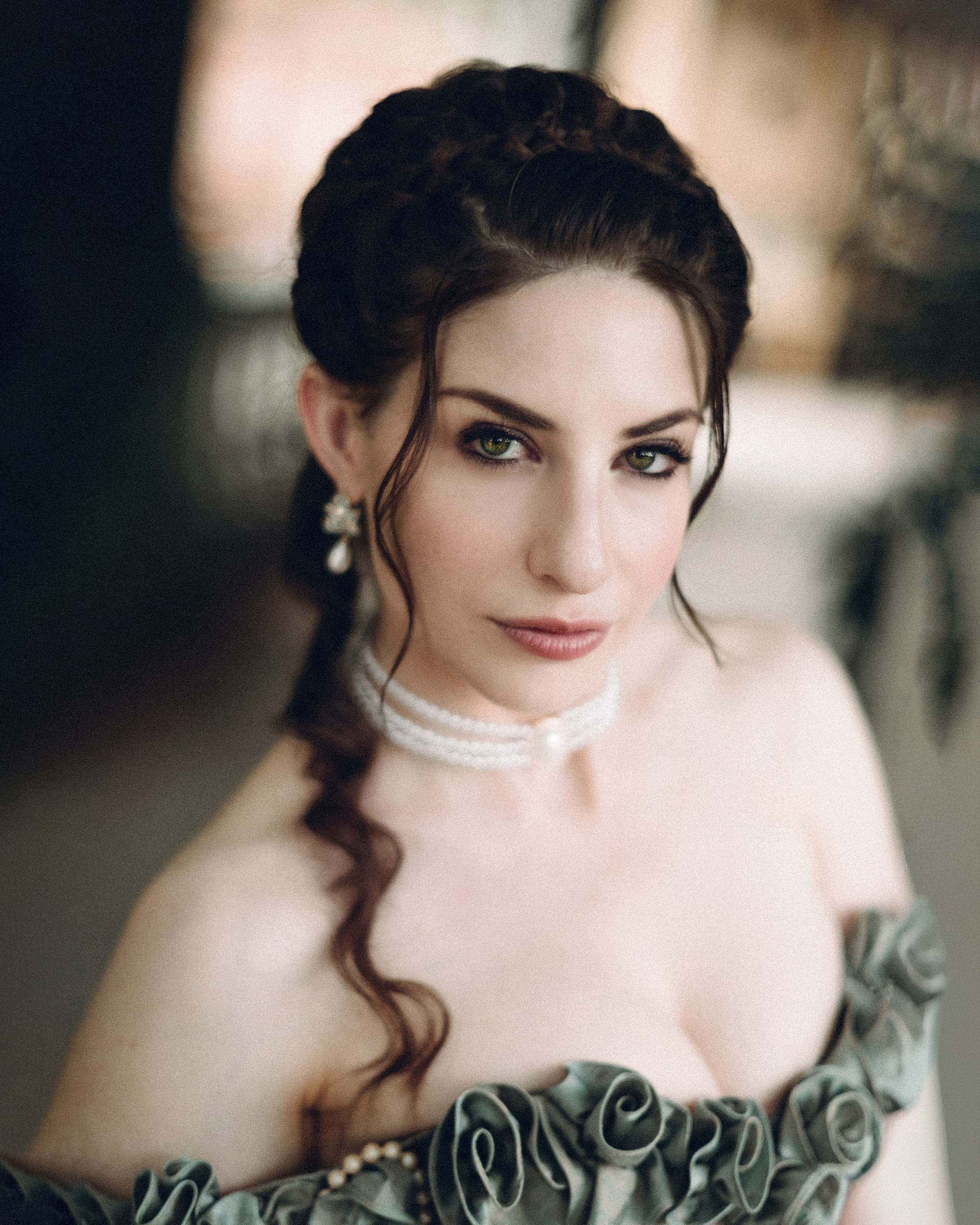 Outlander Inspired Photoshoot in an Overgrown Garden