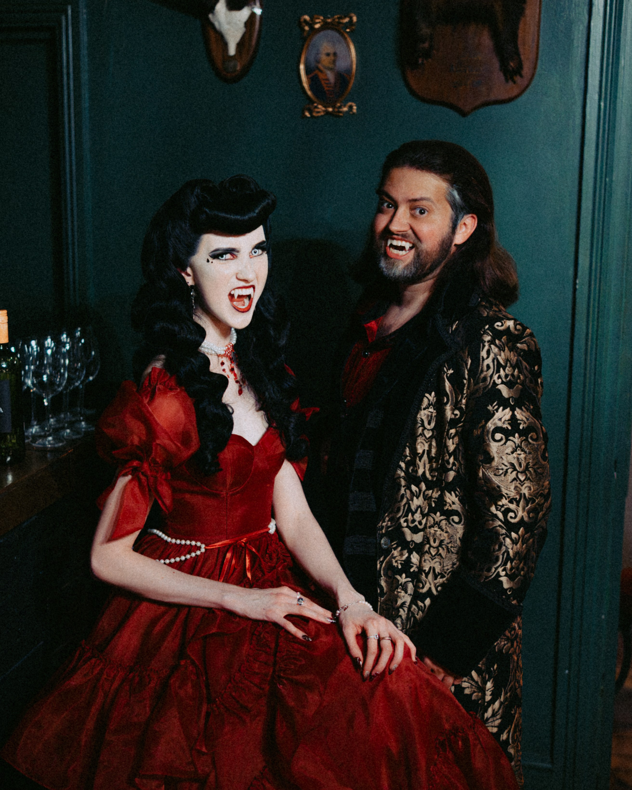 Vampire’s Dinner — Halloween Event Photography for “Gathered Realms”