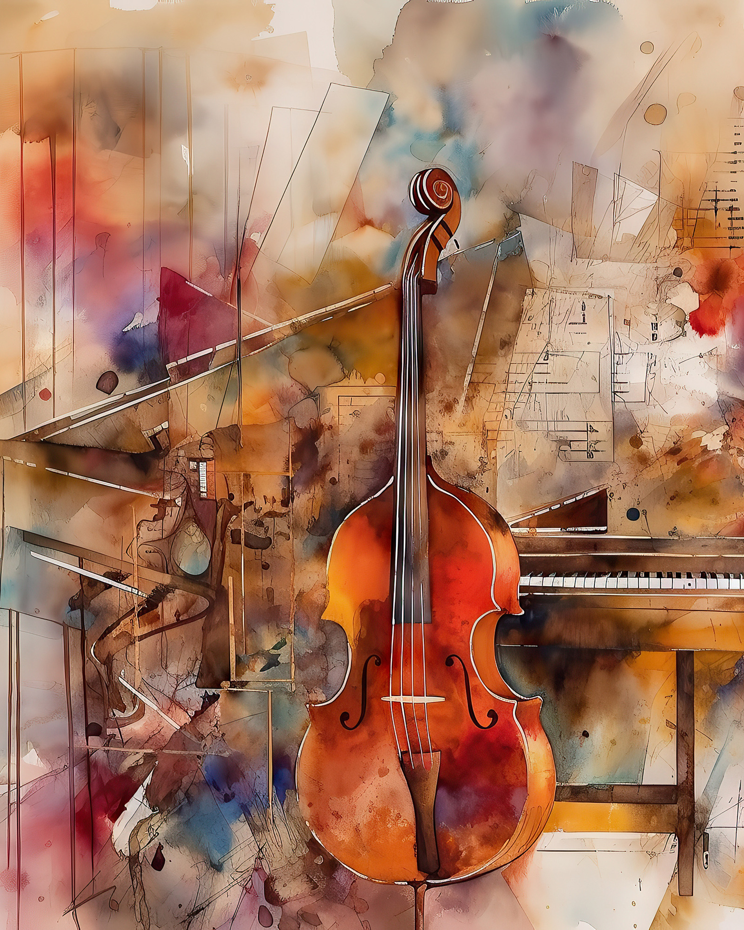 Artwork #21 from the collection “Music of the soul” (1)