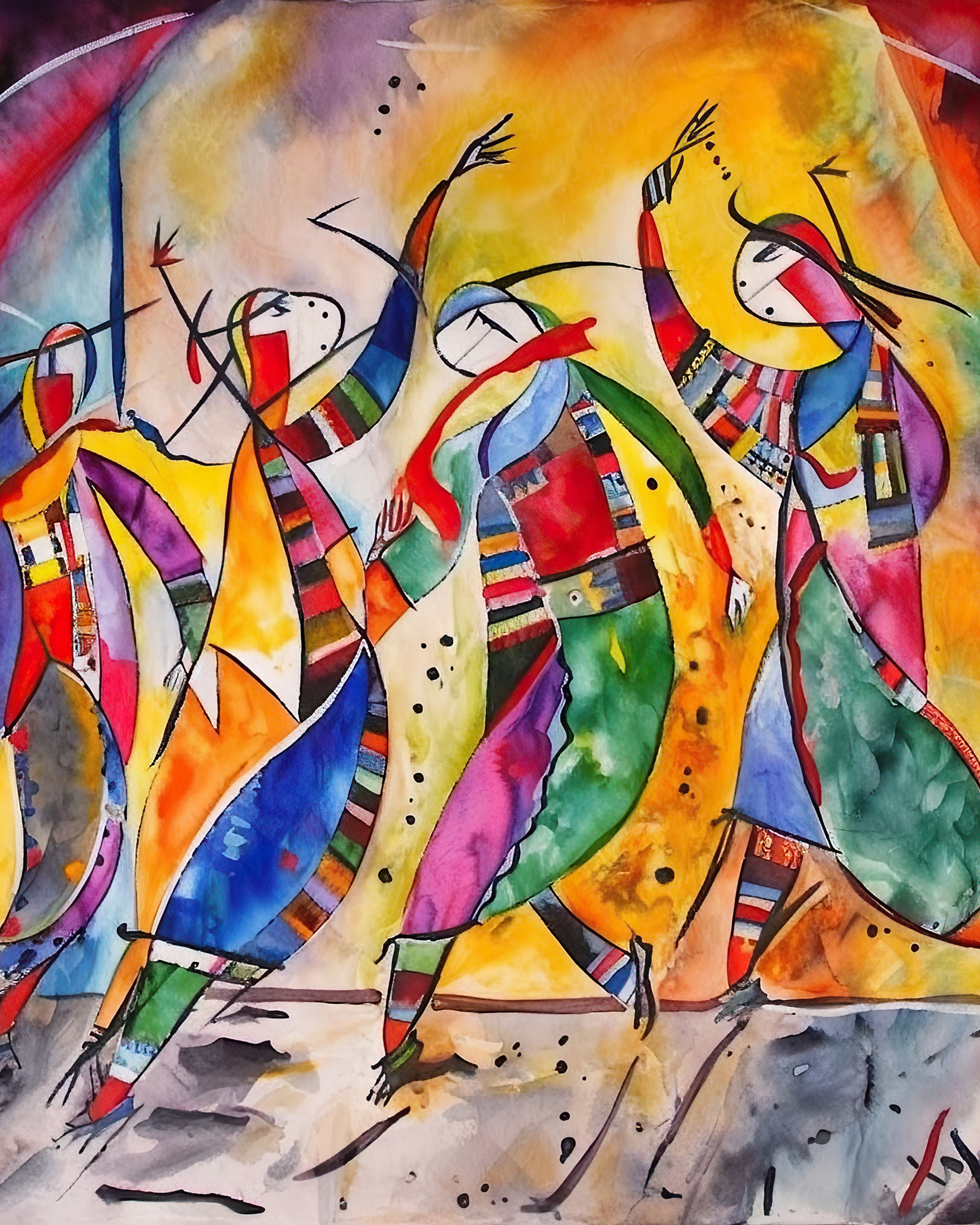 Artwork #17 from the collection “Music of the soul” (1)
