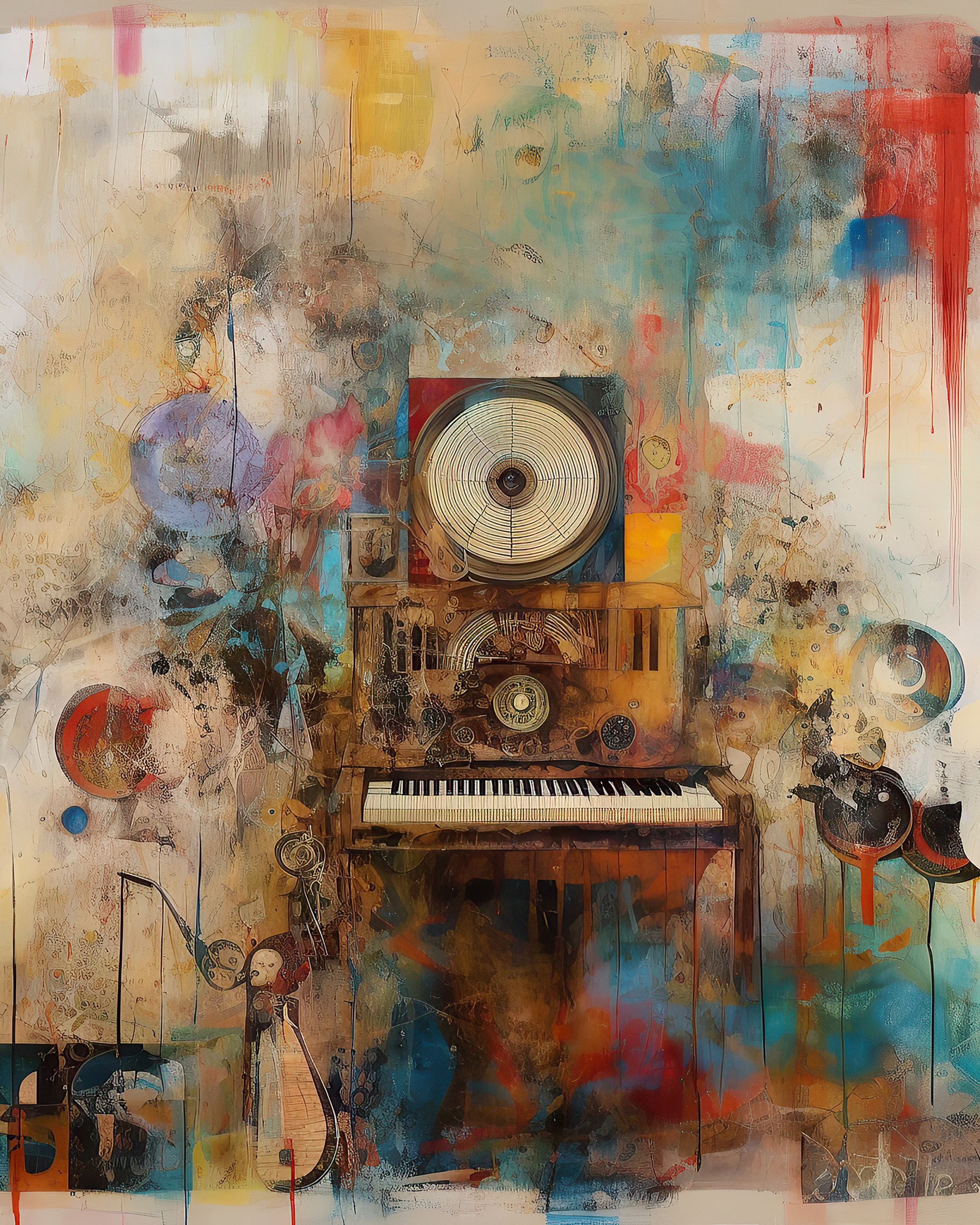 Artwork #20 from the collection “Music of the soul” (1)