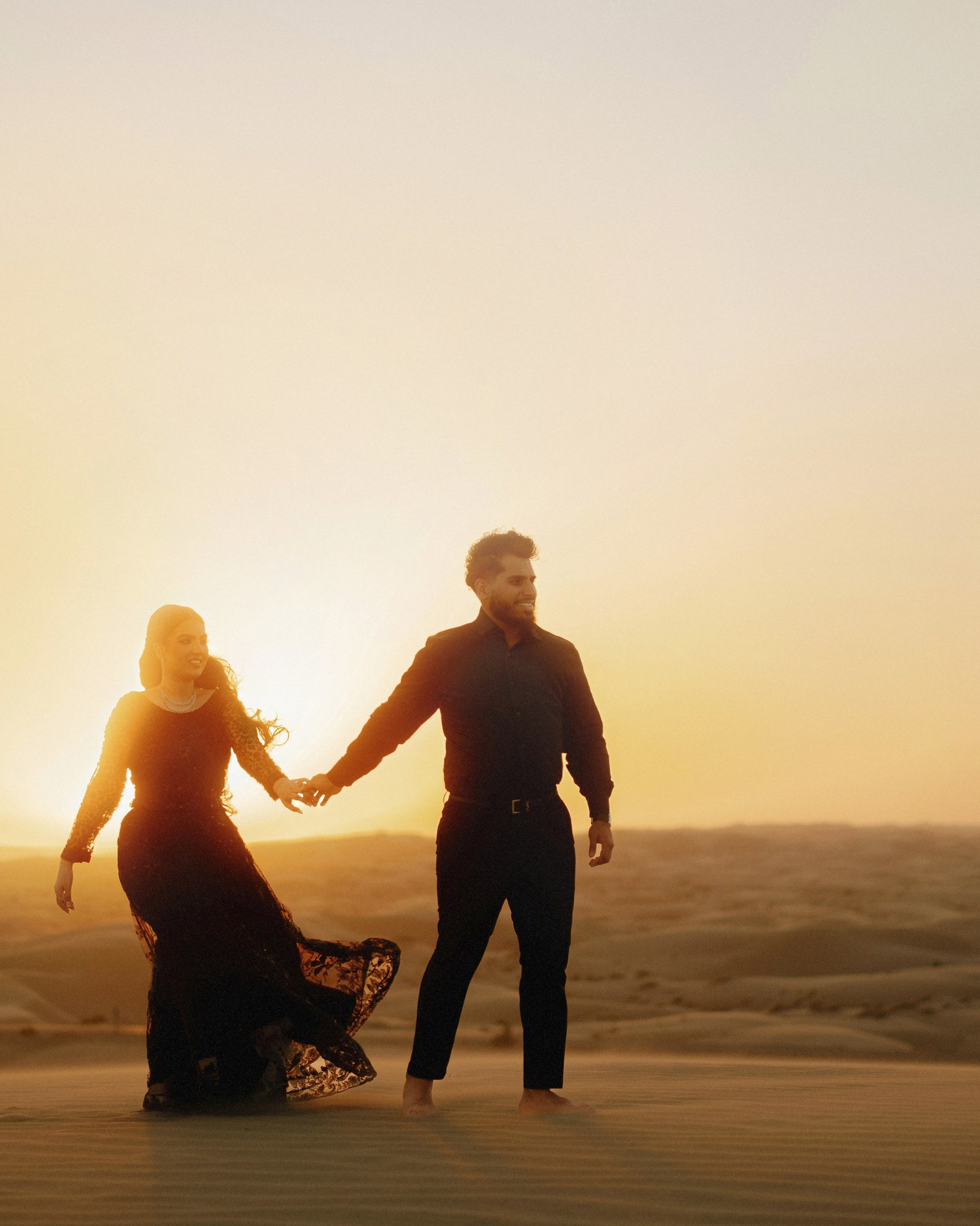 Khizer & Ifrah. Elopement at Glamis Sand Dunes, California