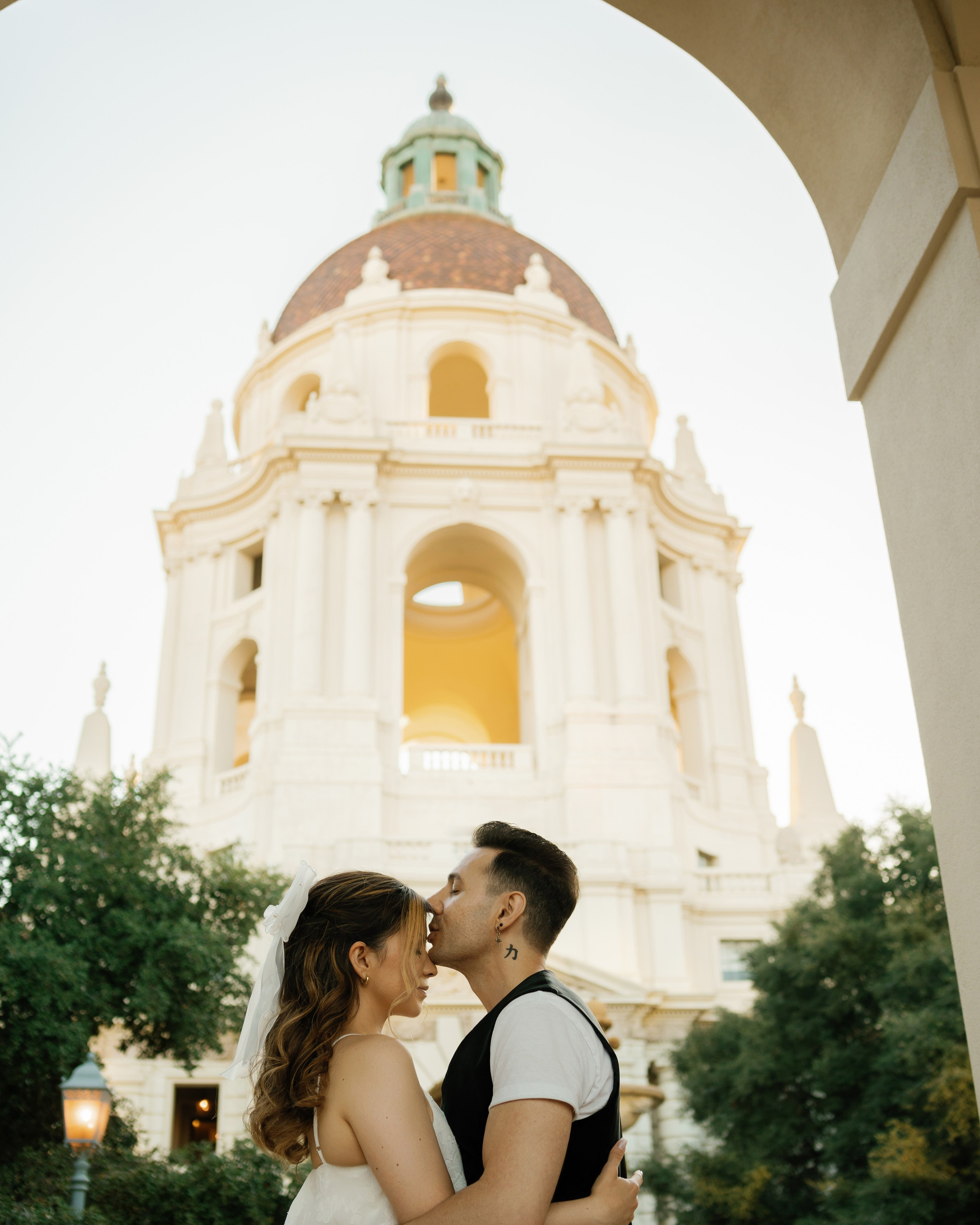 Pasadena City Hall Engagement Photoshoot, California