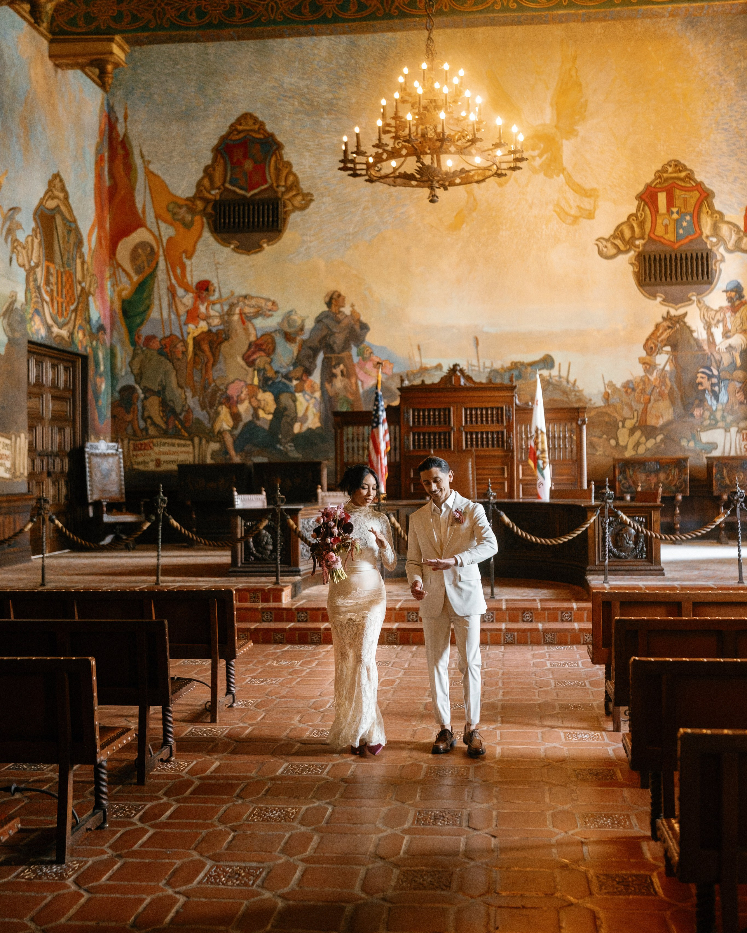 N&J. Intimate Wedding in Santa Barbara