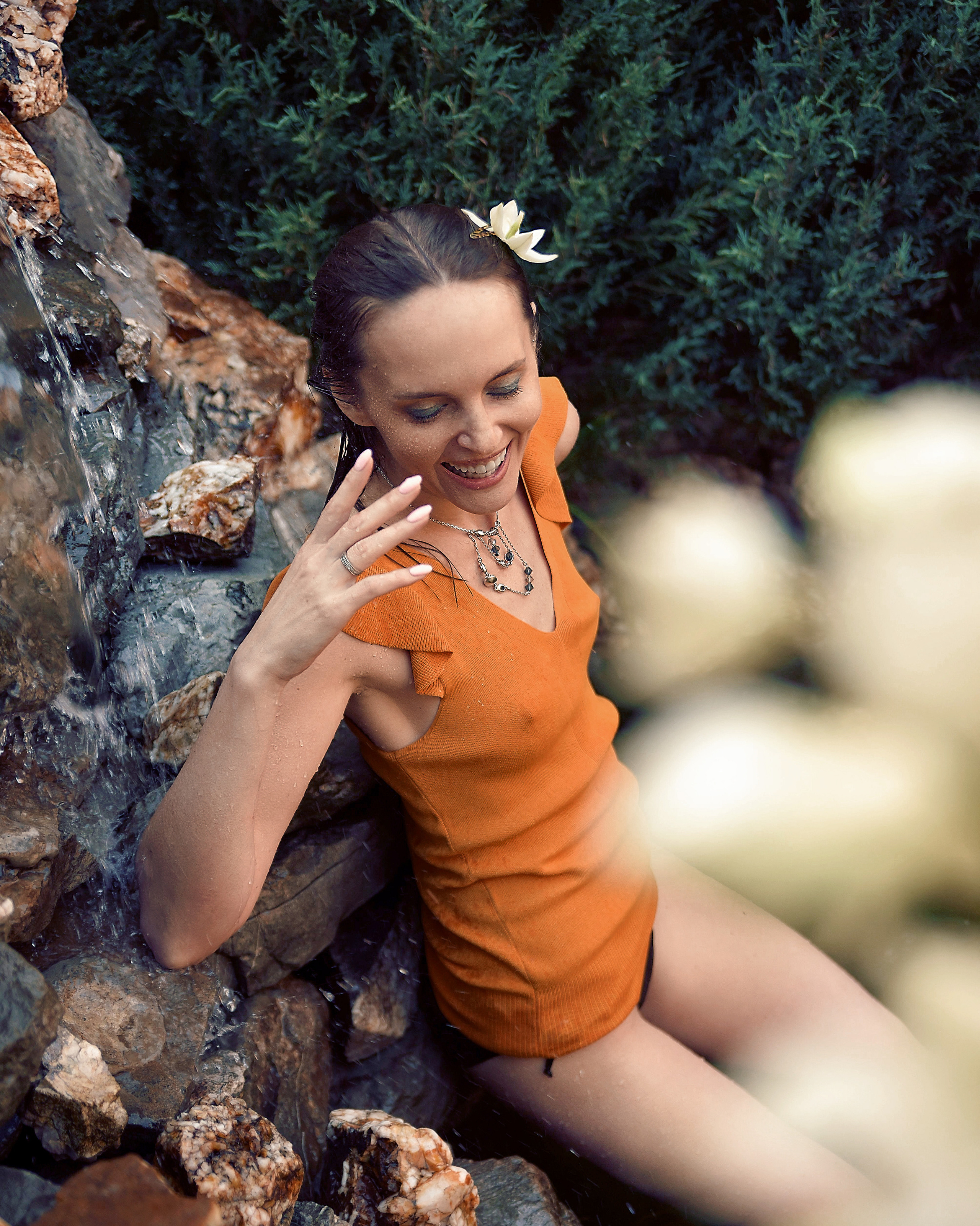 Мокрая фотосессия