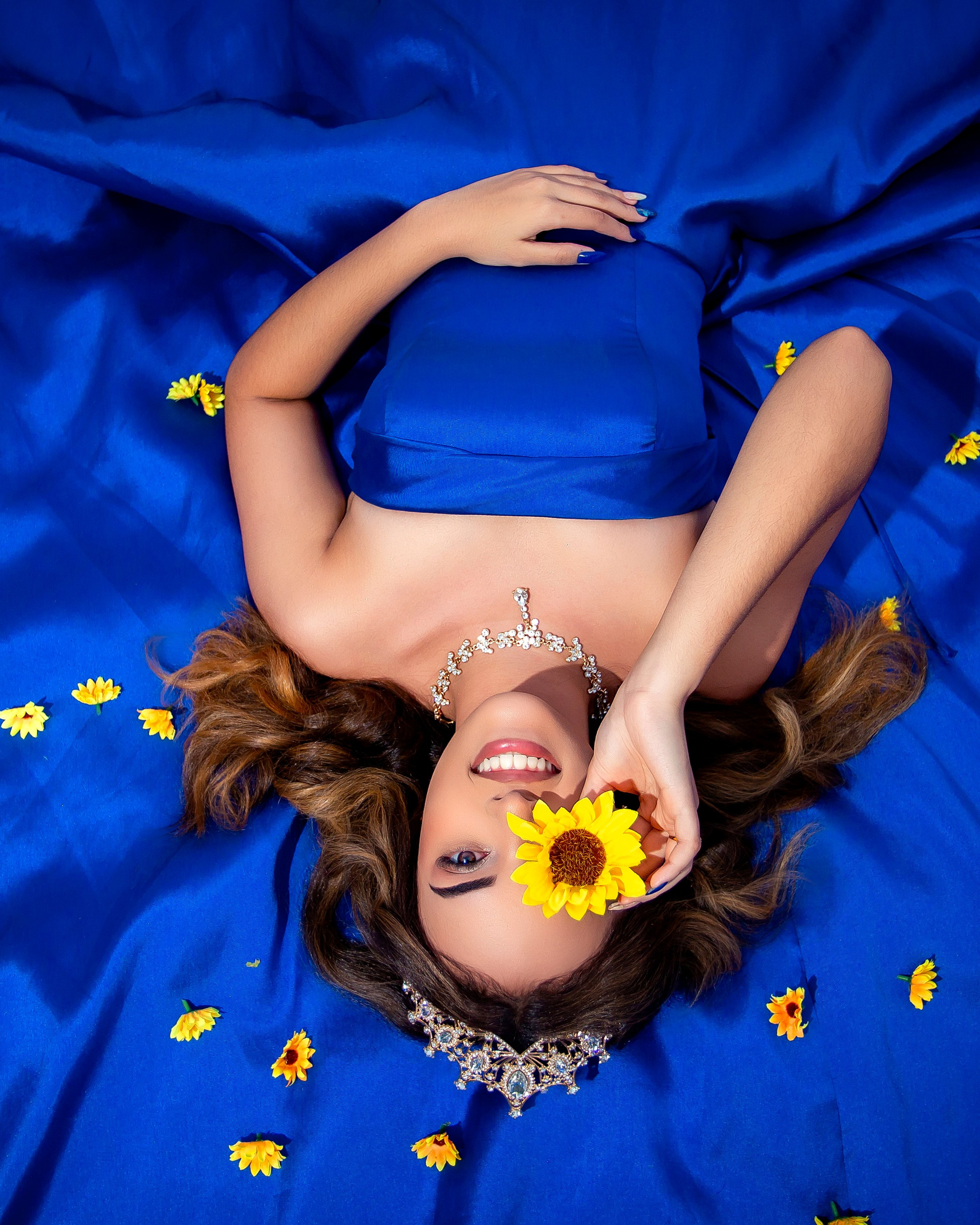 Ensaio XV&nbsp;Anos Hannah (Tema Noite Estrelada Van Gogh)