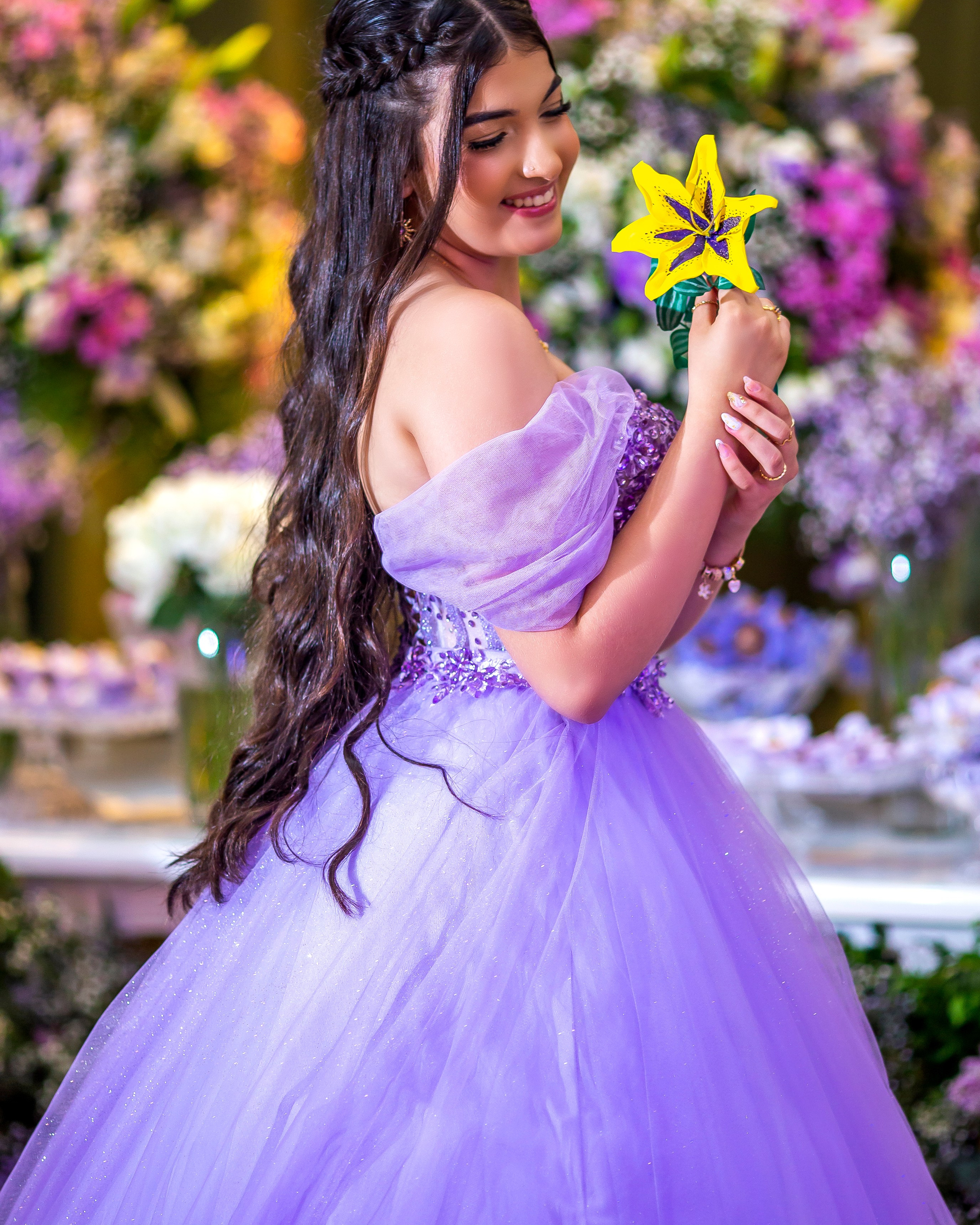XV Anos Maria Eduarda (Tema rapunzel)
