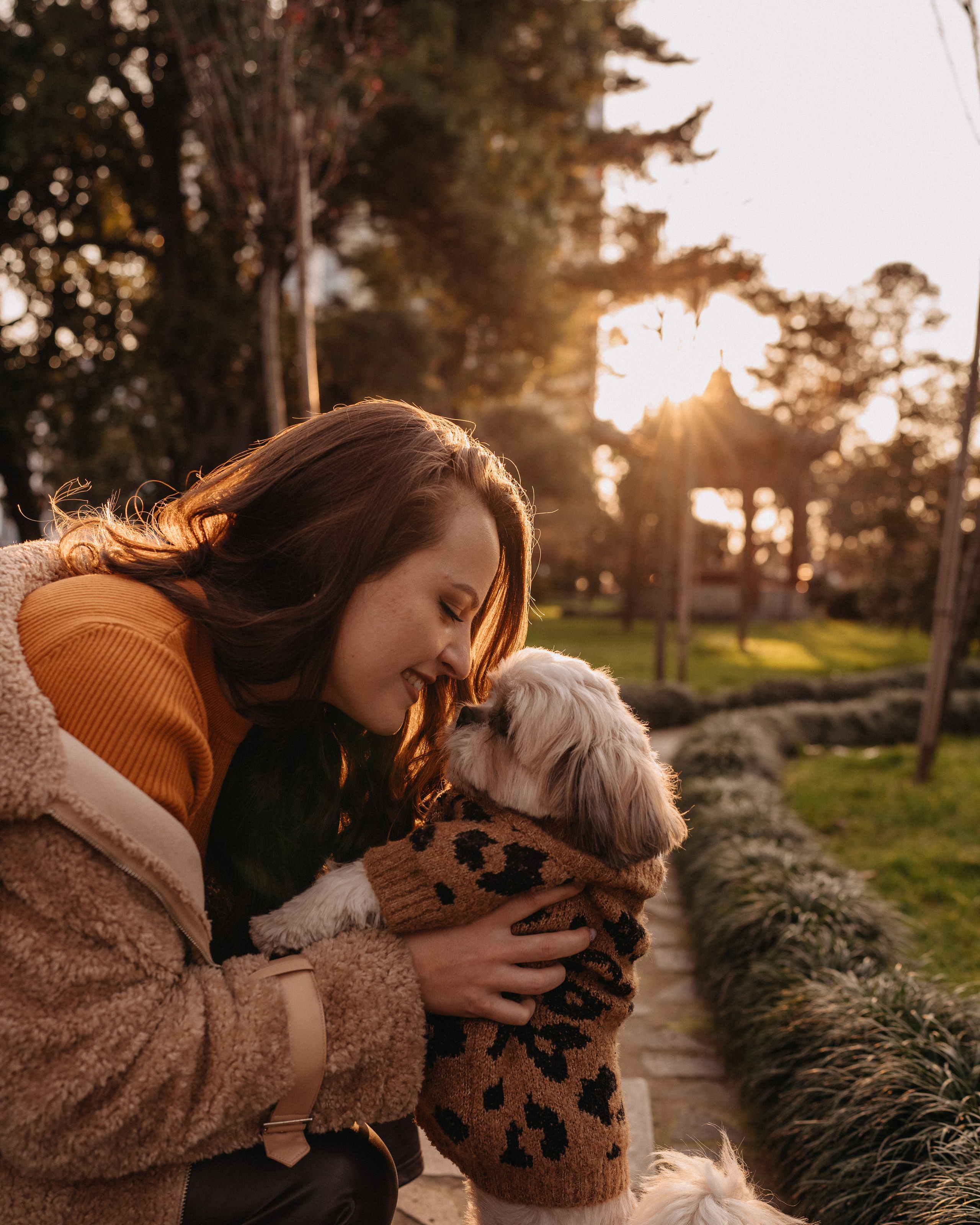 Настя и&nbsp;питомец Морти&nbsp;— фотосъемка с&nbsp;собакой