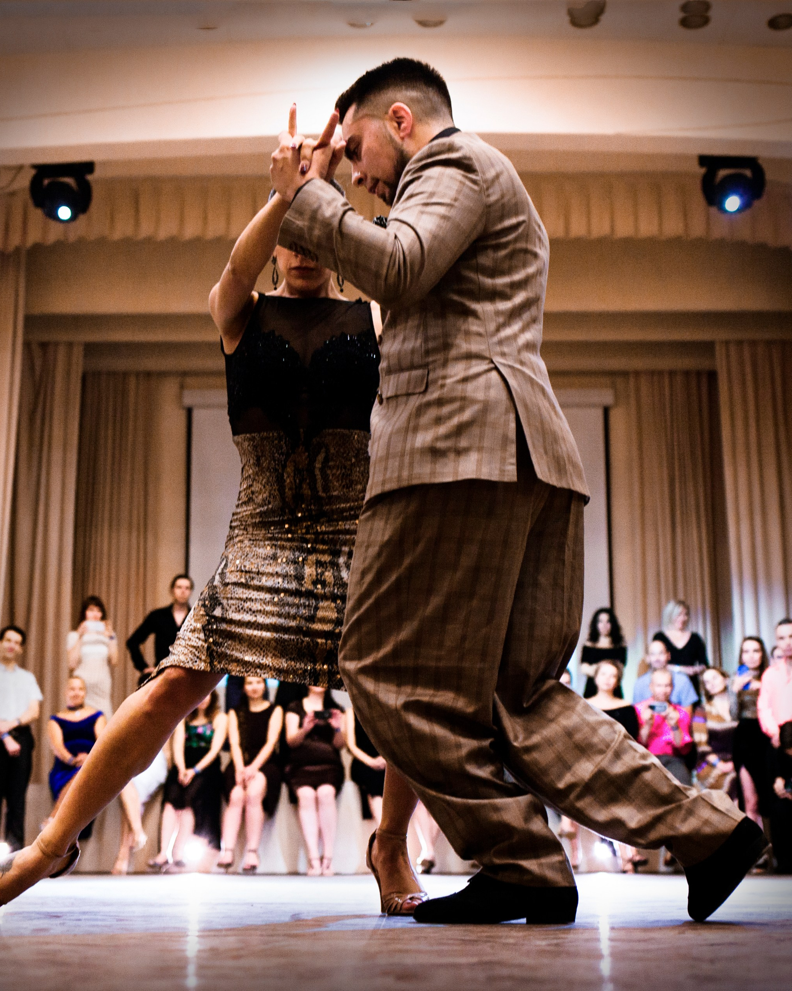 Clarisa Aragon and Jonathan Saavedra