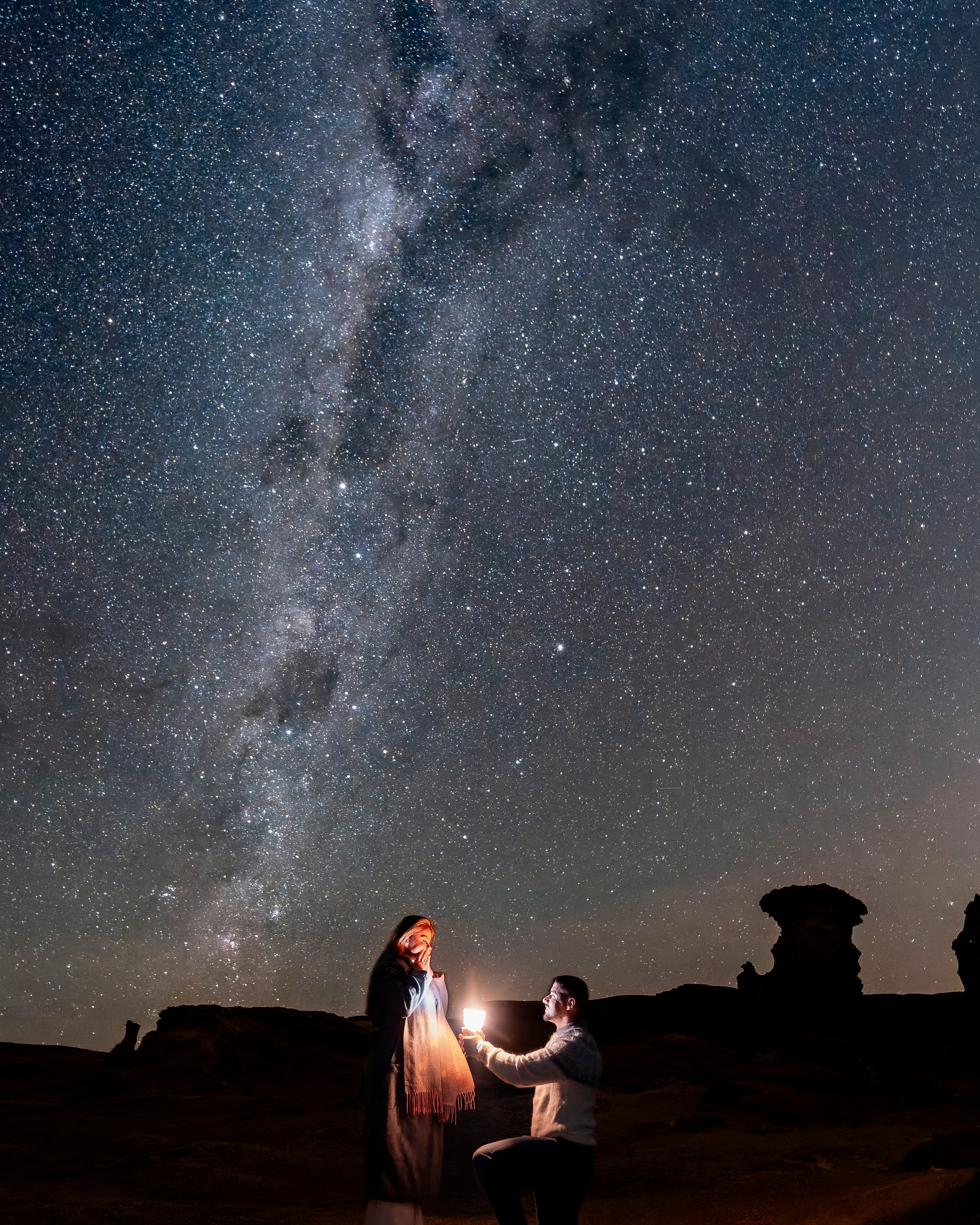 Vallecito Noturno&nbsp;— Pedido de&nbsp;casamento