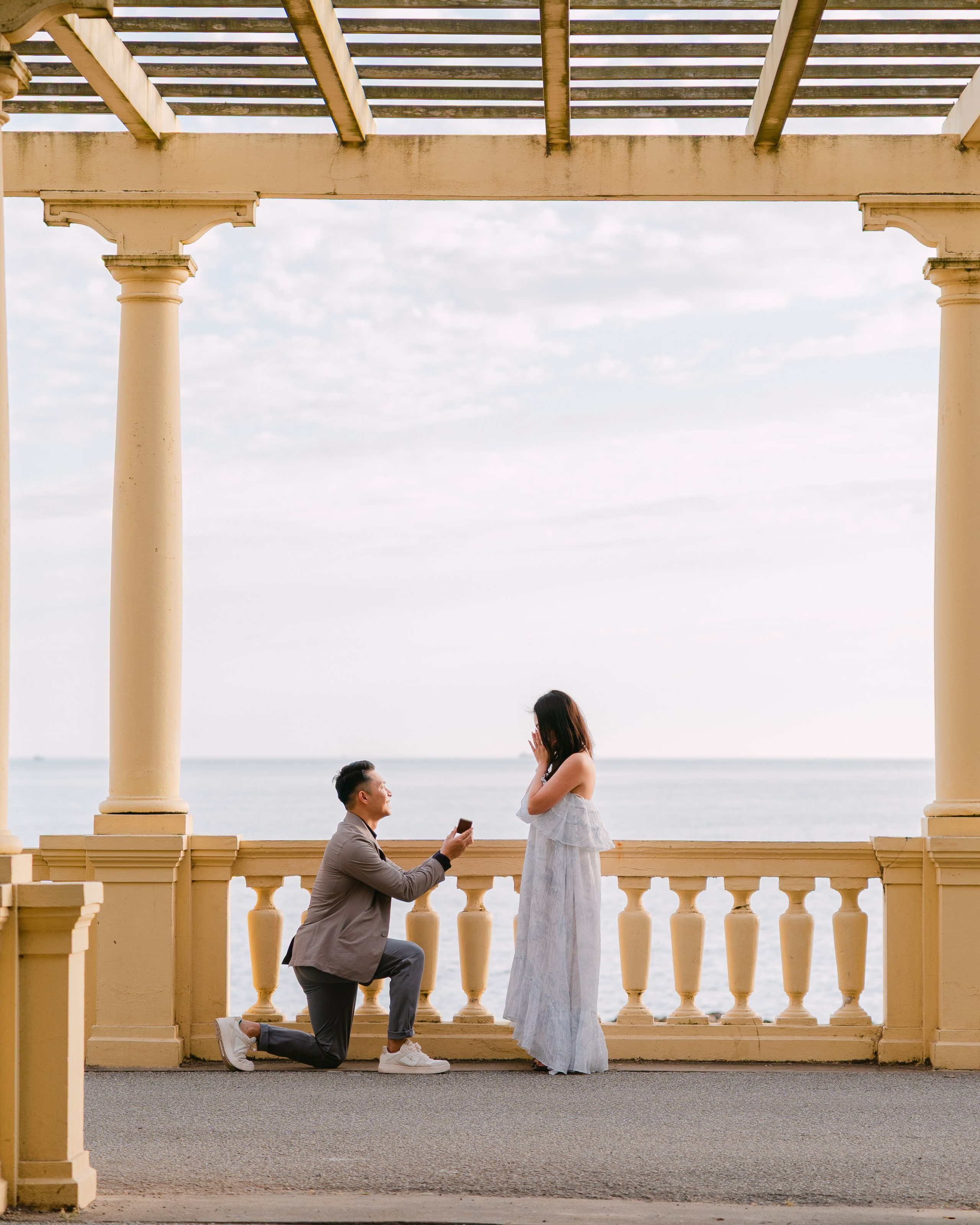 Proposal Anthony at&nbsp;Praia do&nbsp;Molhe