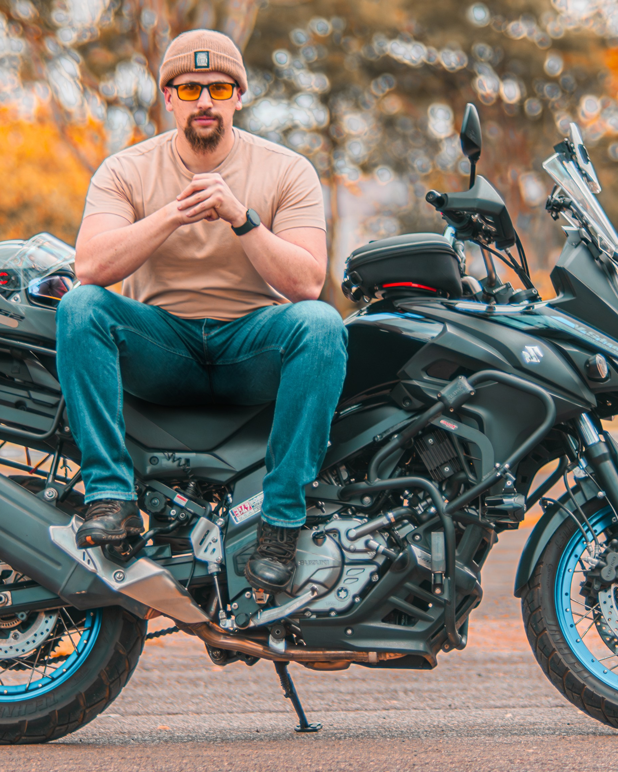 Ensaio Masculino&nbsp;— Motocilista