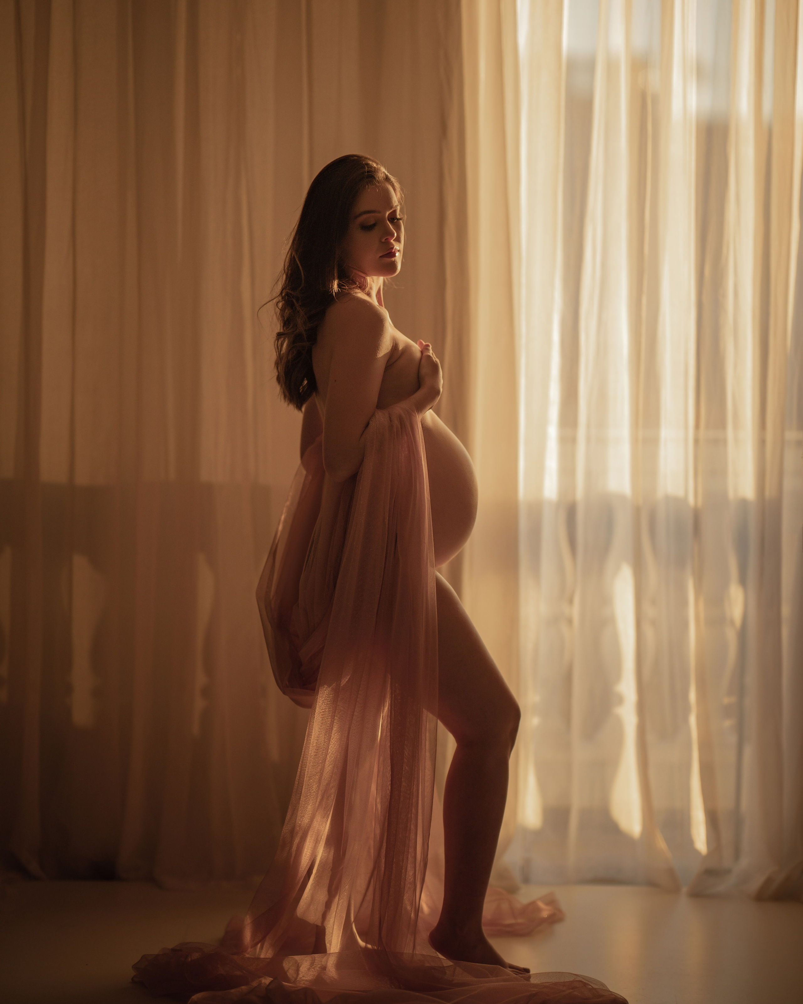 Caroline.Gestante.Estúdio